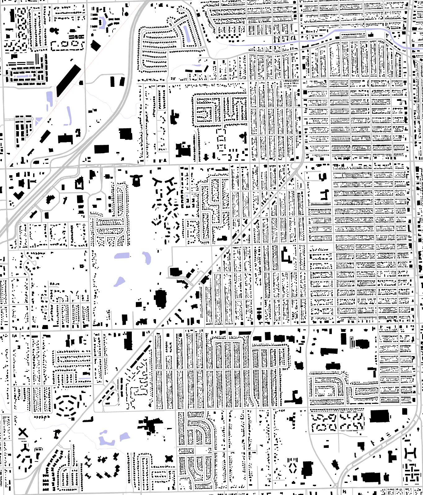 Southgate figure ground plan