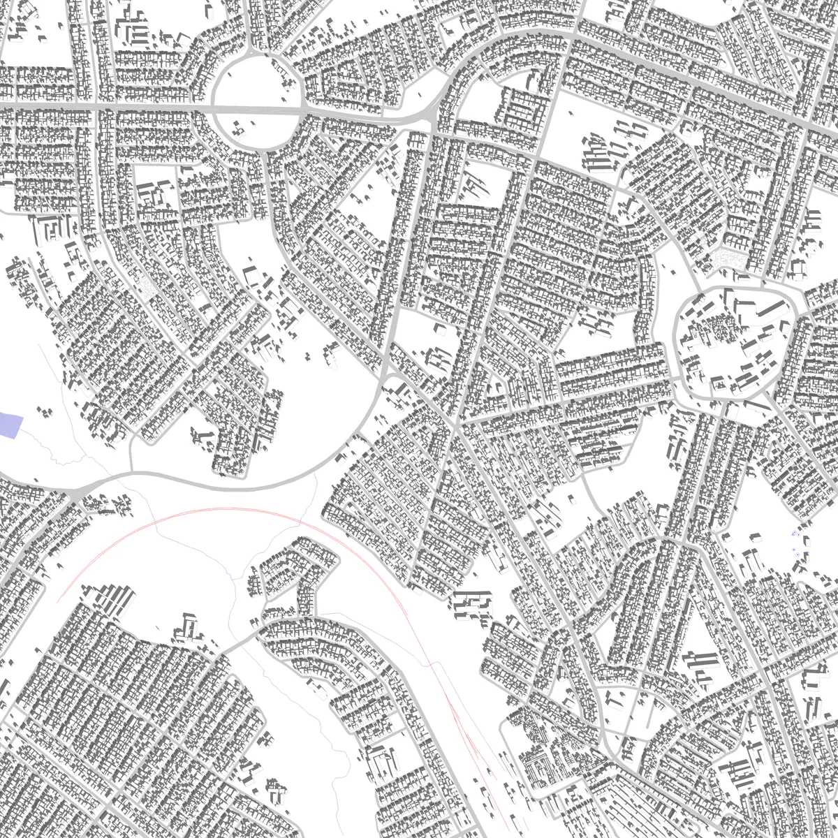 Soweto site plan (2.5 km)