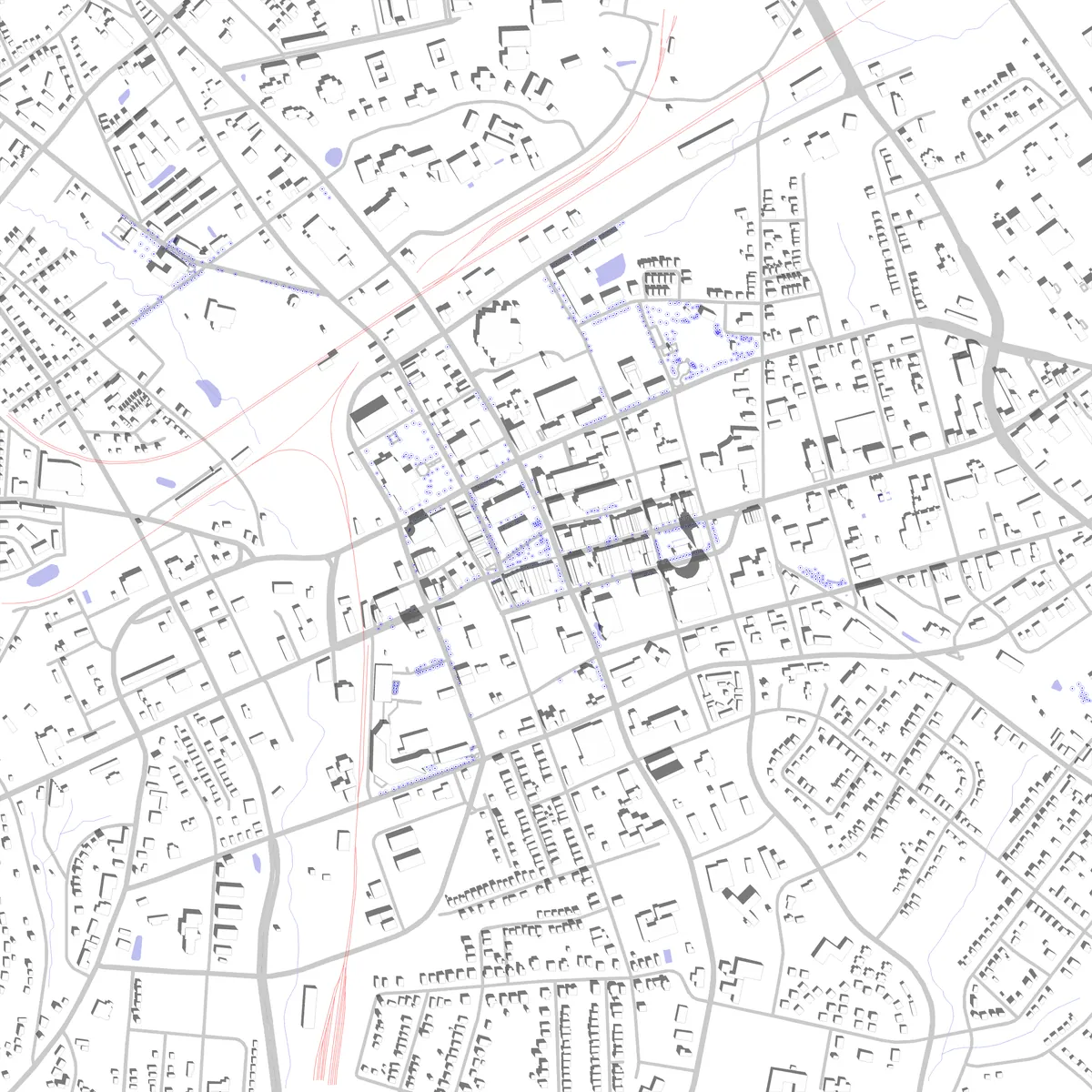 Spartanburg site plan (2.5 km)