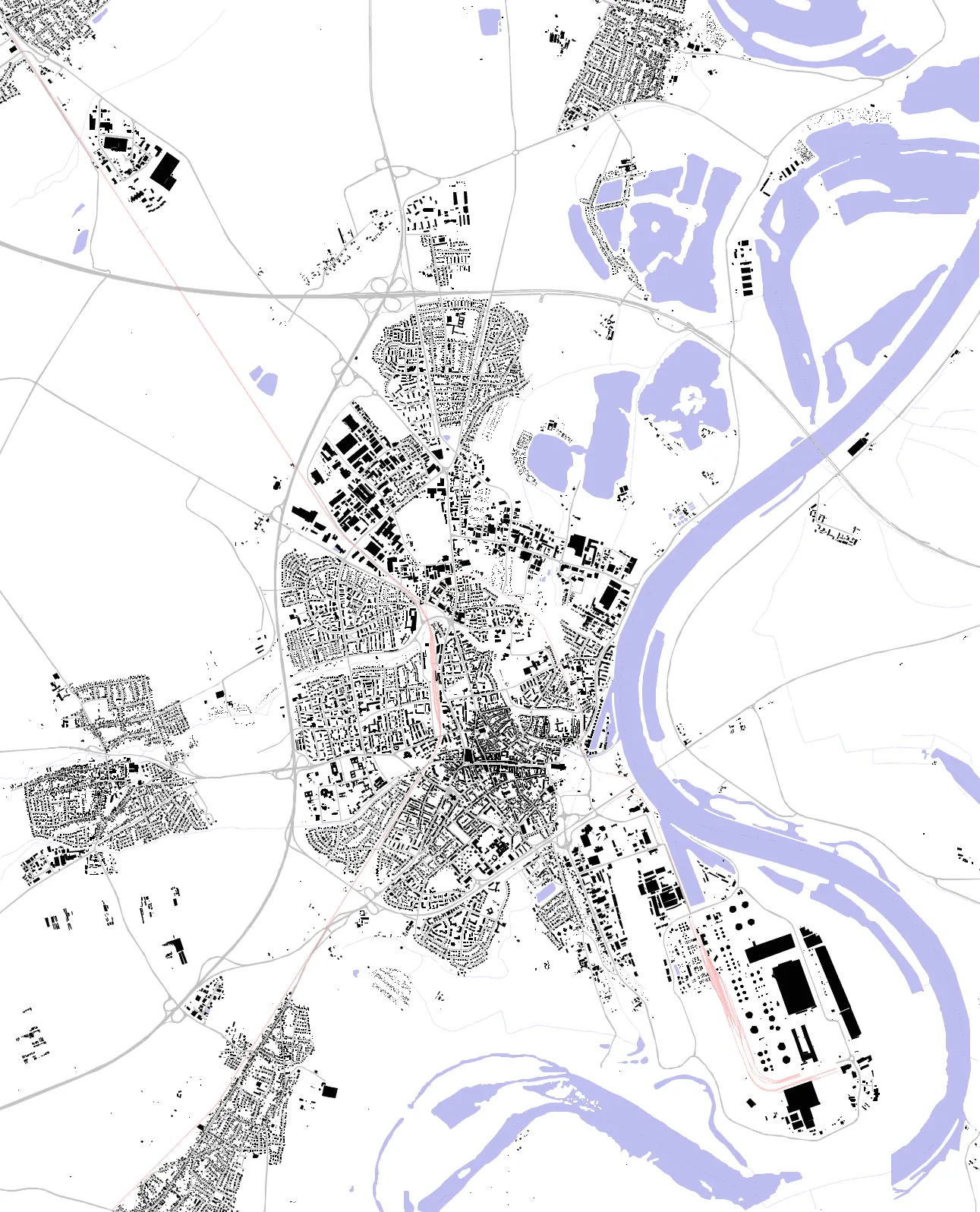 Speyer figure ground plan