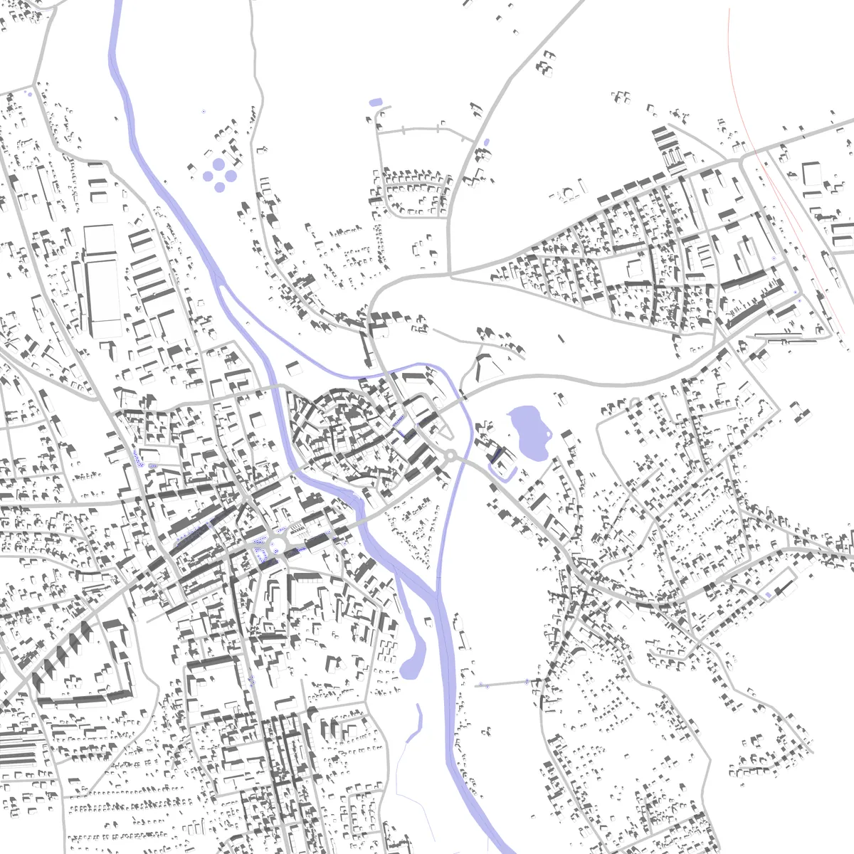 Spremberg site plan (2.5 km)