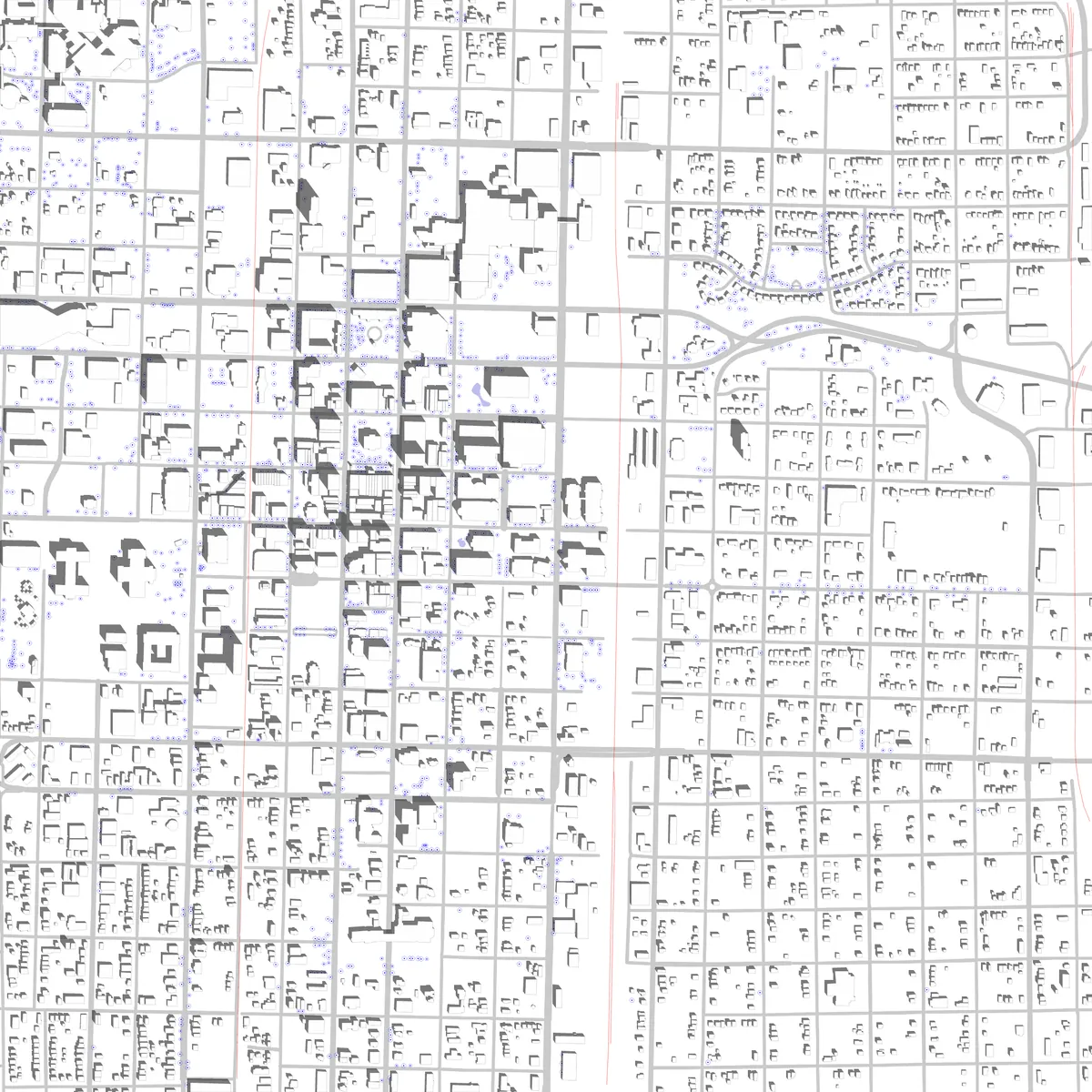 Springfield site plan (2.5 km)