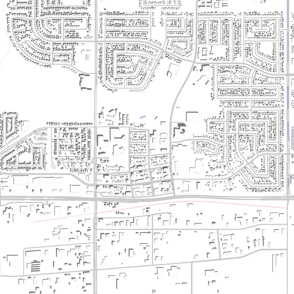 Spruce Grove site plan (2.5 km)