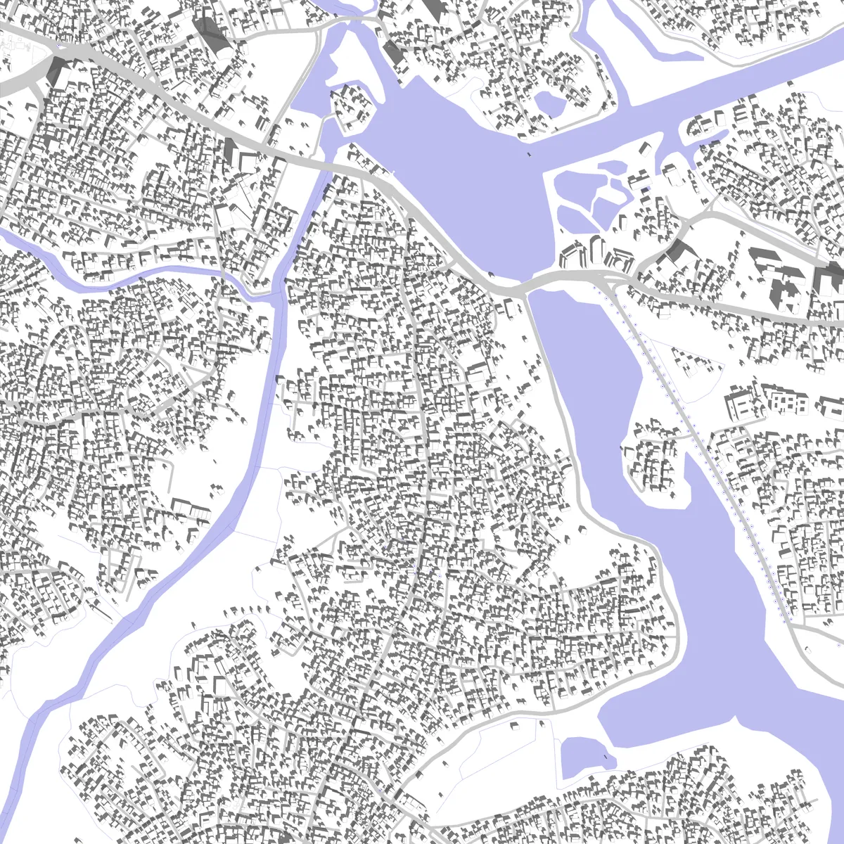 Sri Jayawardenepura Kotte site plan (2.5 km)
