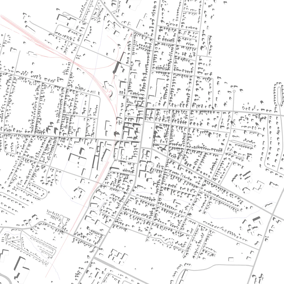St. Albans site plan (2.5 km)