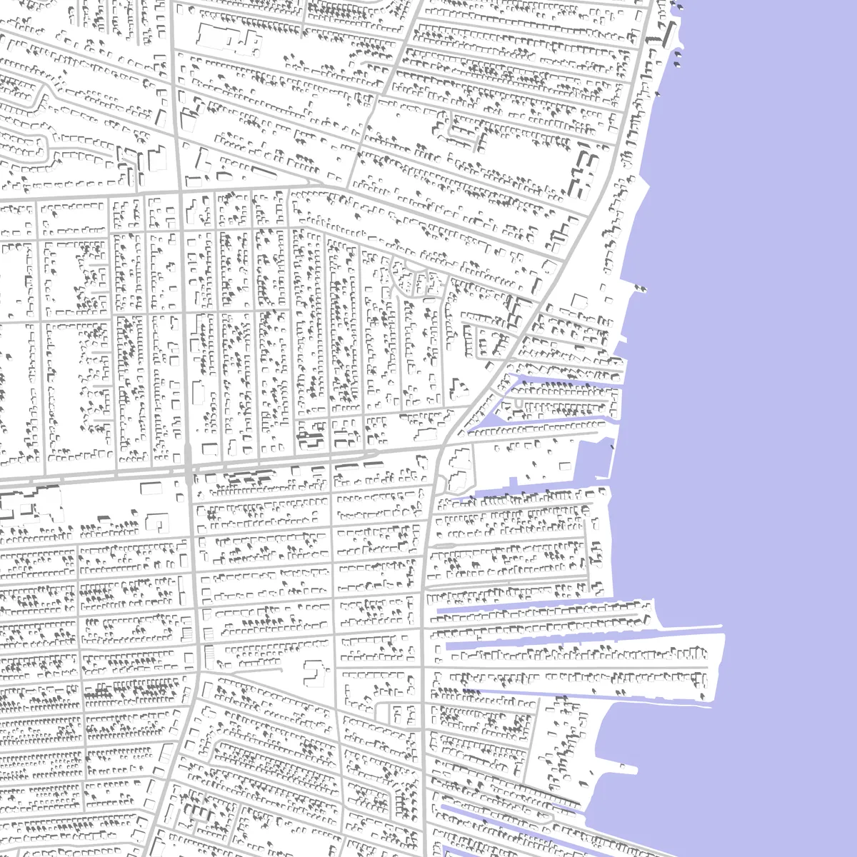 St. Clair Shores site plan (2.5 km)