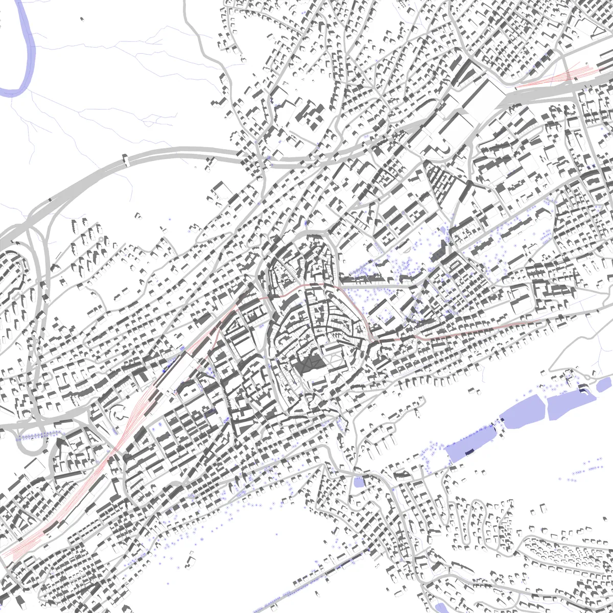 St. Gallen site plan (2.5 km)