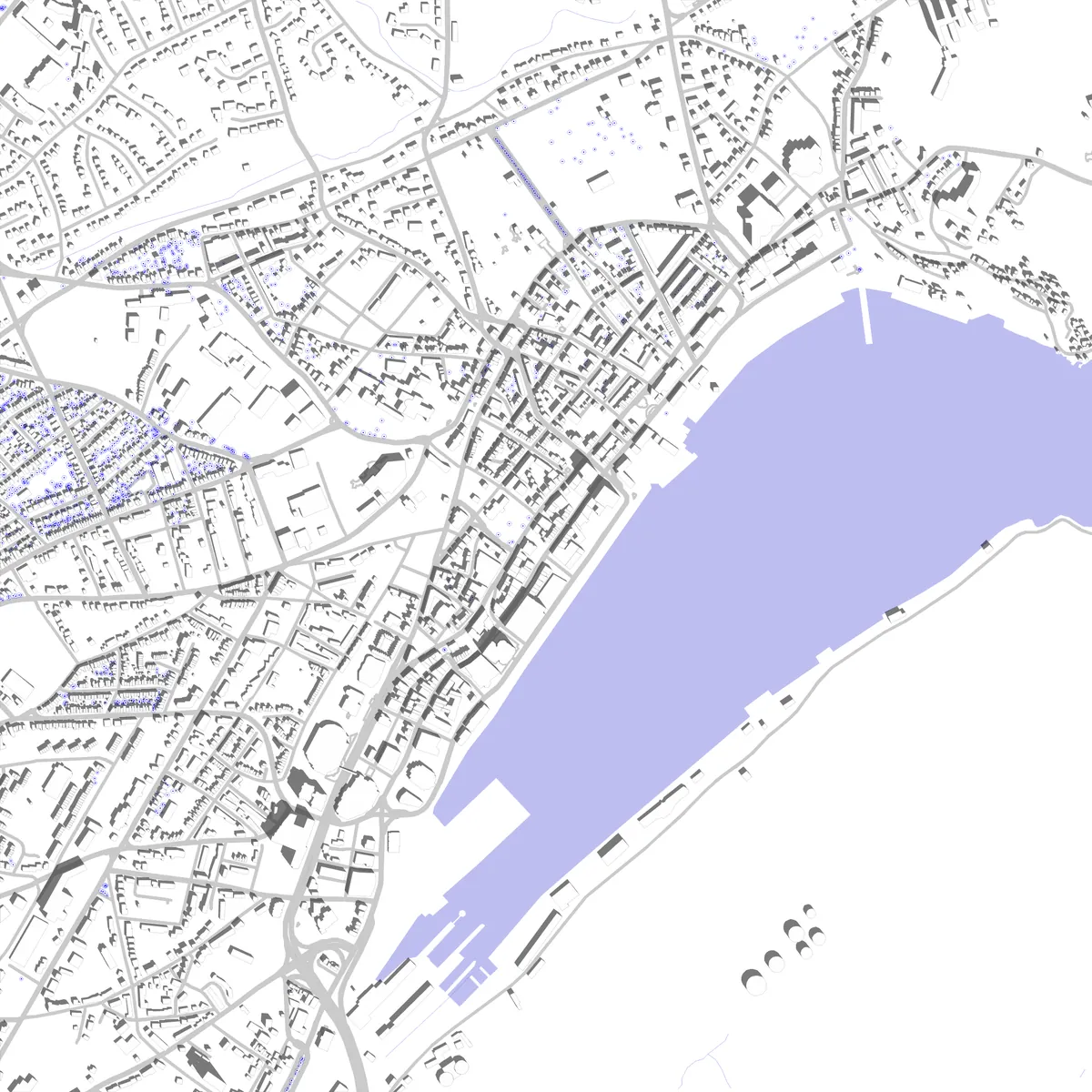 St. John's site plan (2.5 km)
