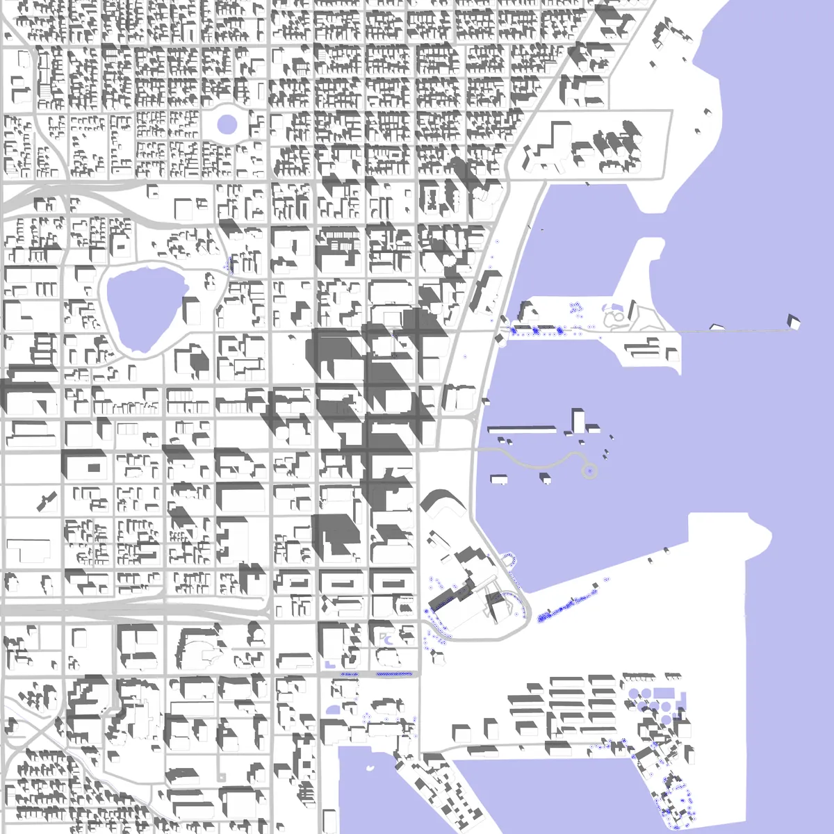St. Petersburg site plan (2.5 km)