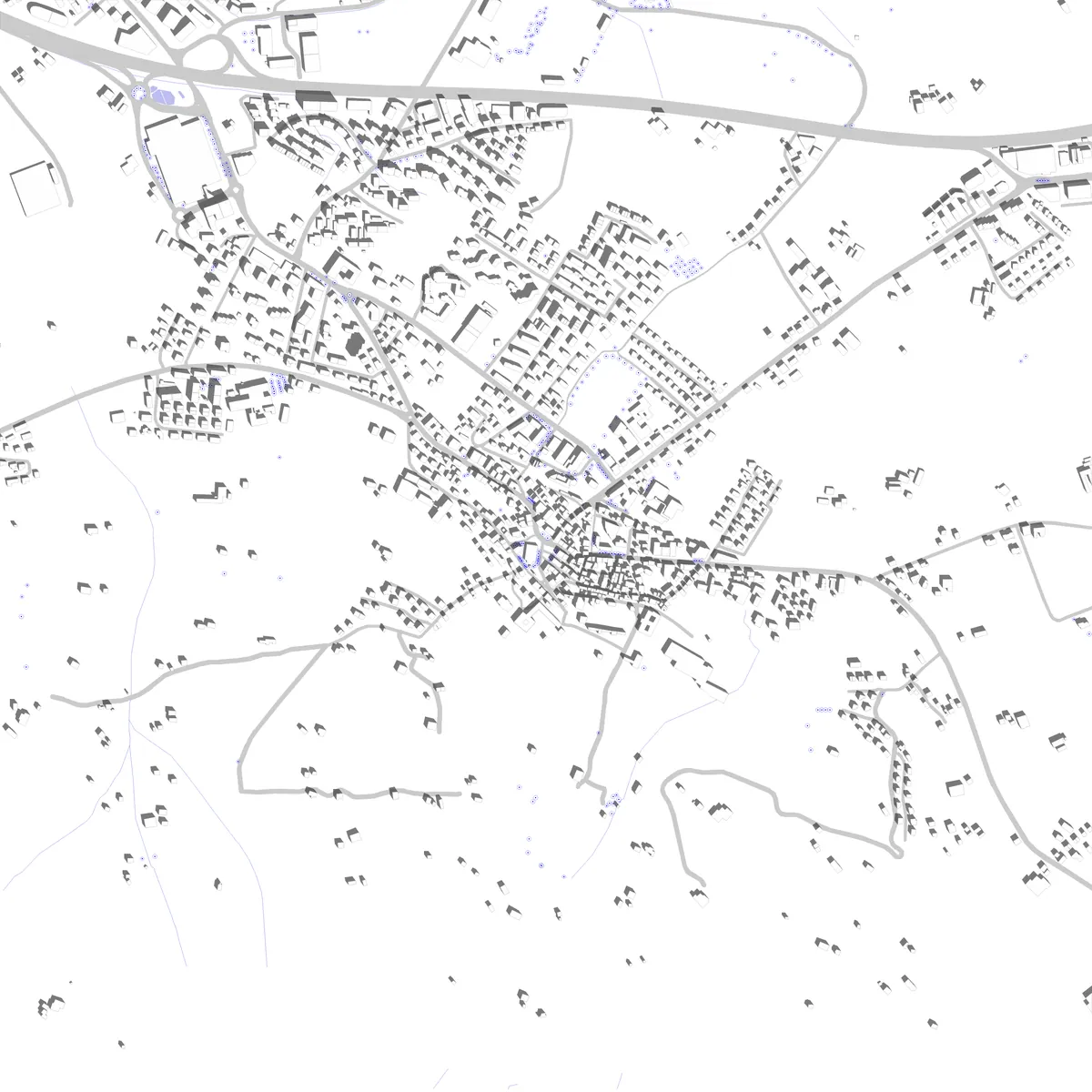 Stans Lageplan (2,5 km)