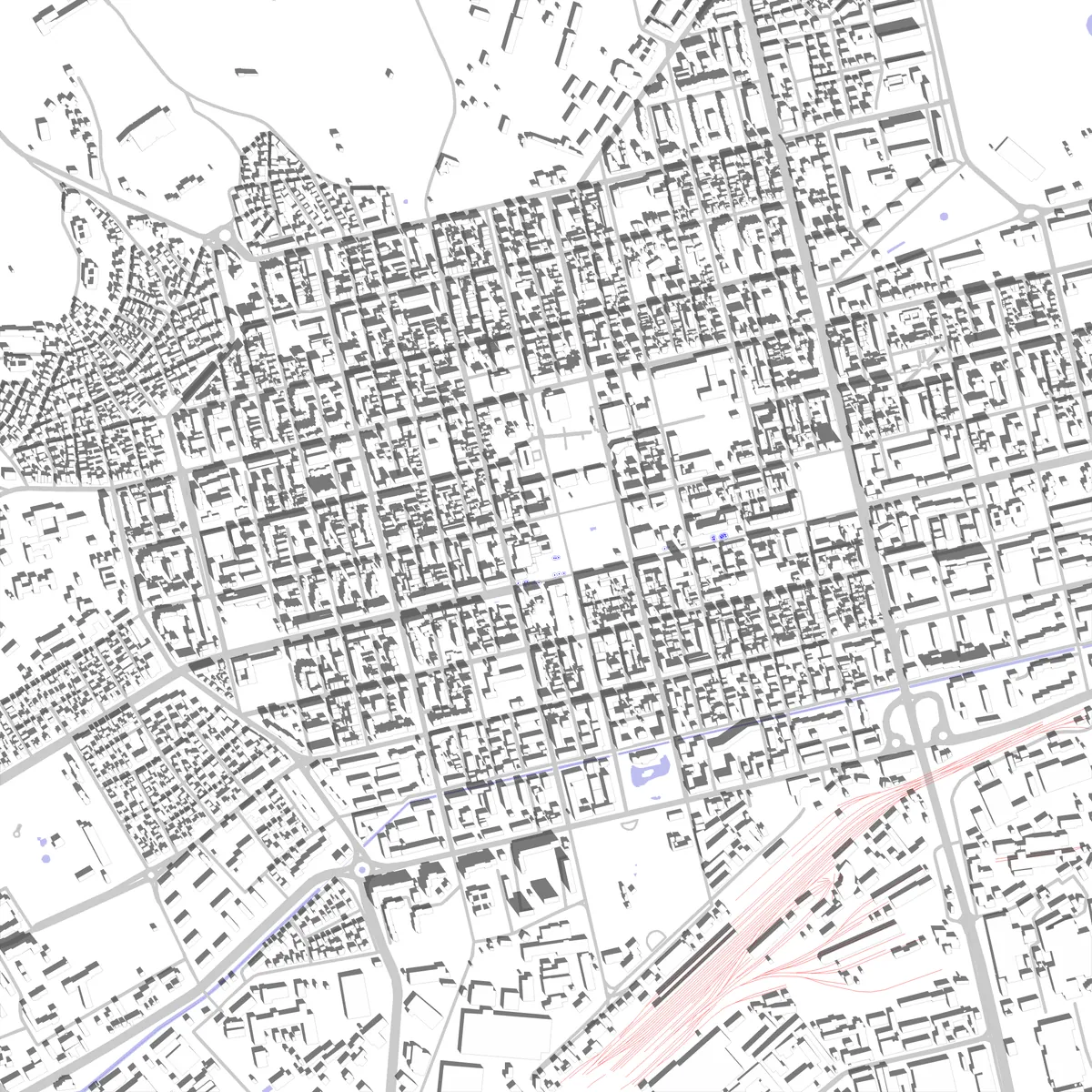 Stara Zagora site plan (2.5 km)