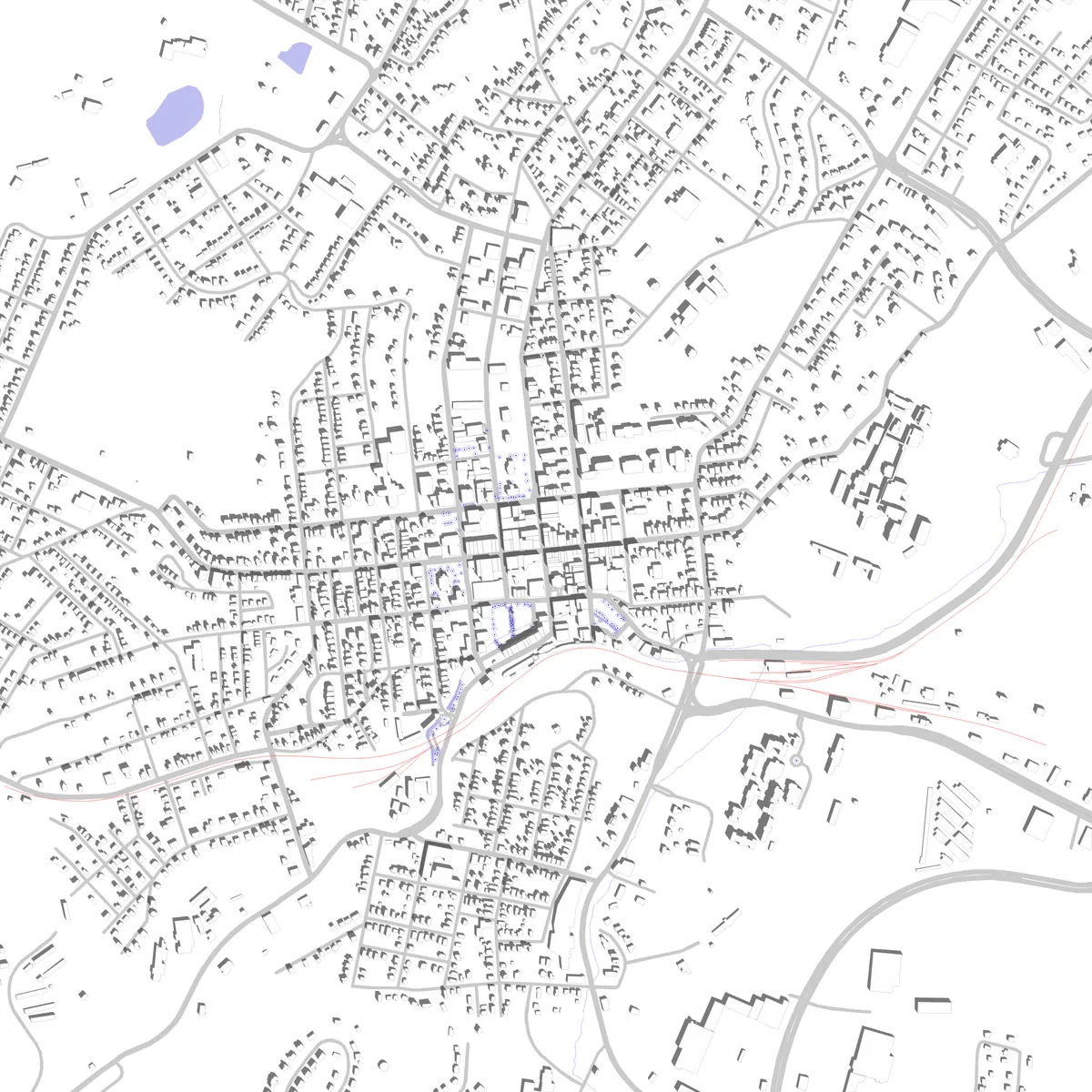 Staunton site plan (2.5 km)