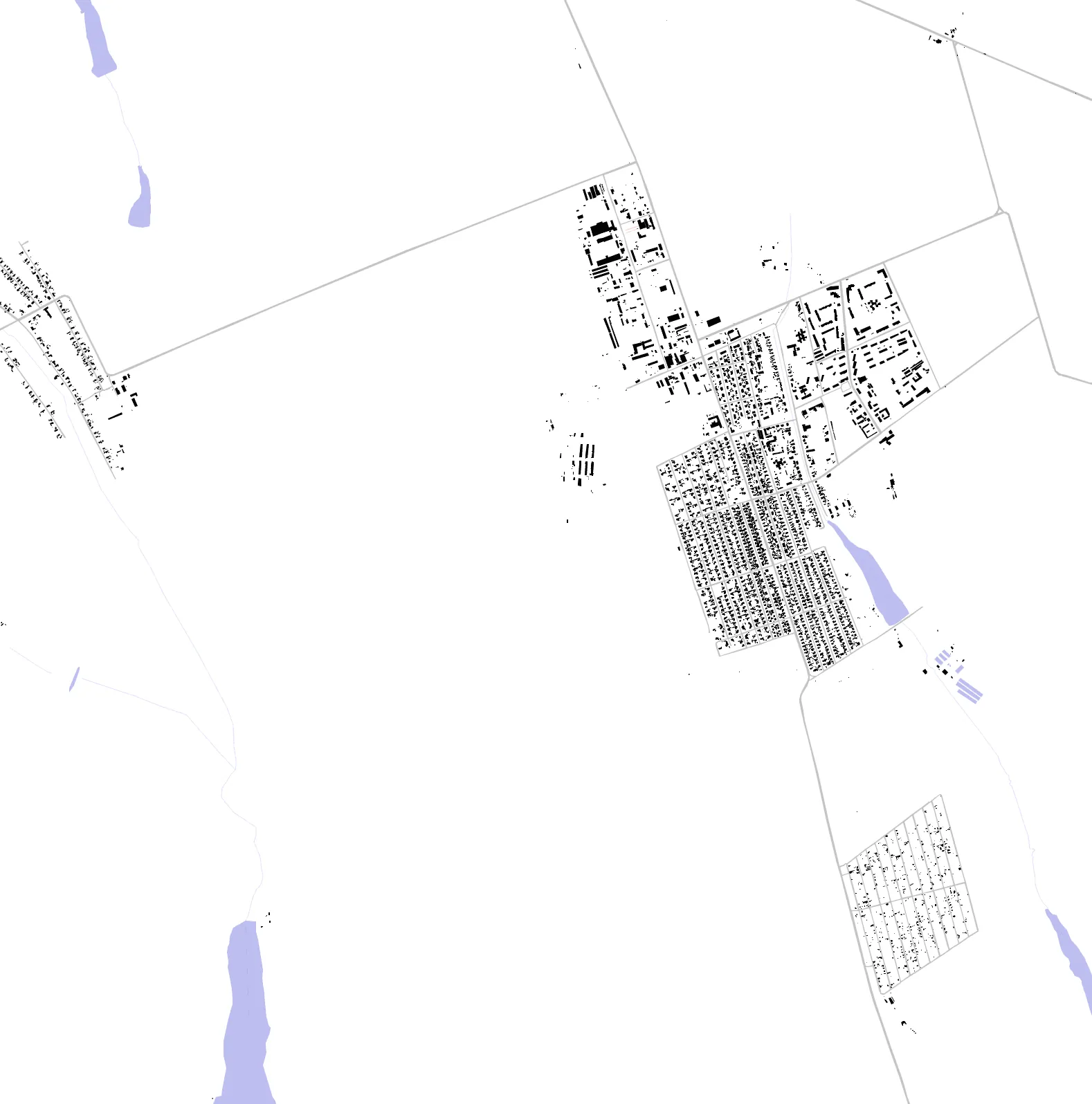 Ștefan Vodă figure ground plan