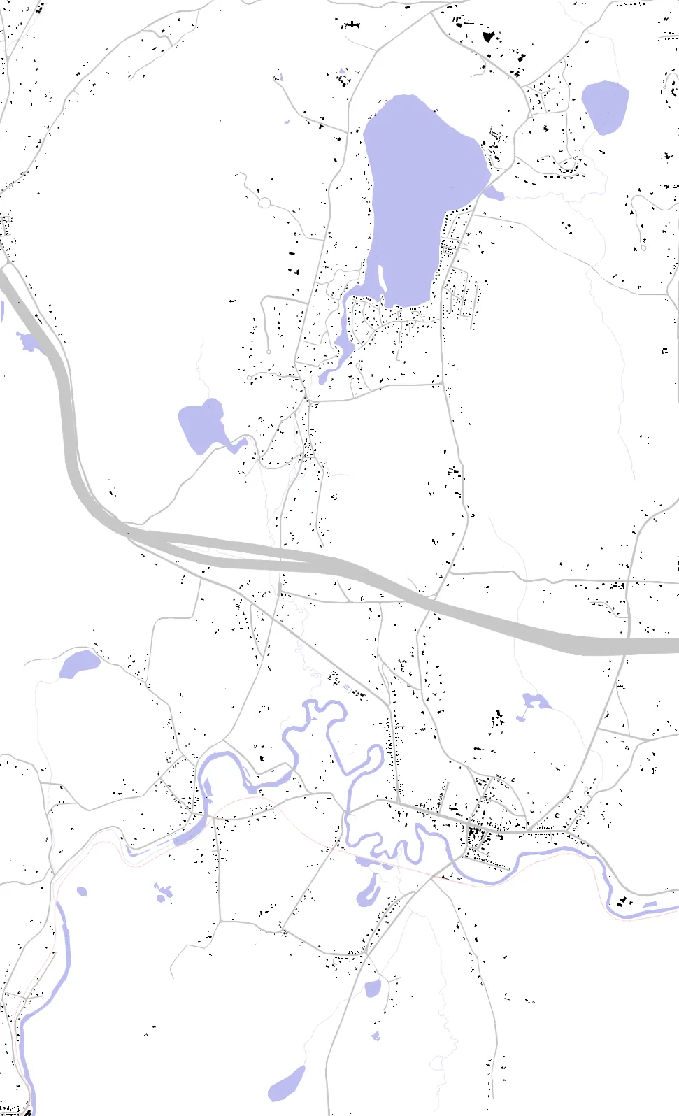 Stockbridge figure ground plan