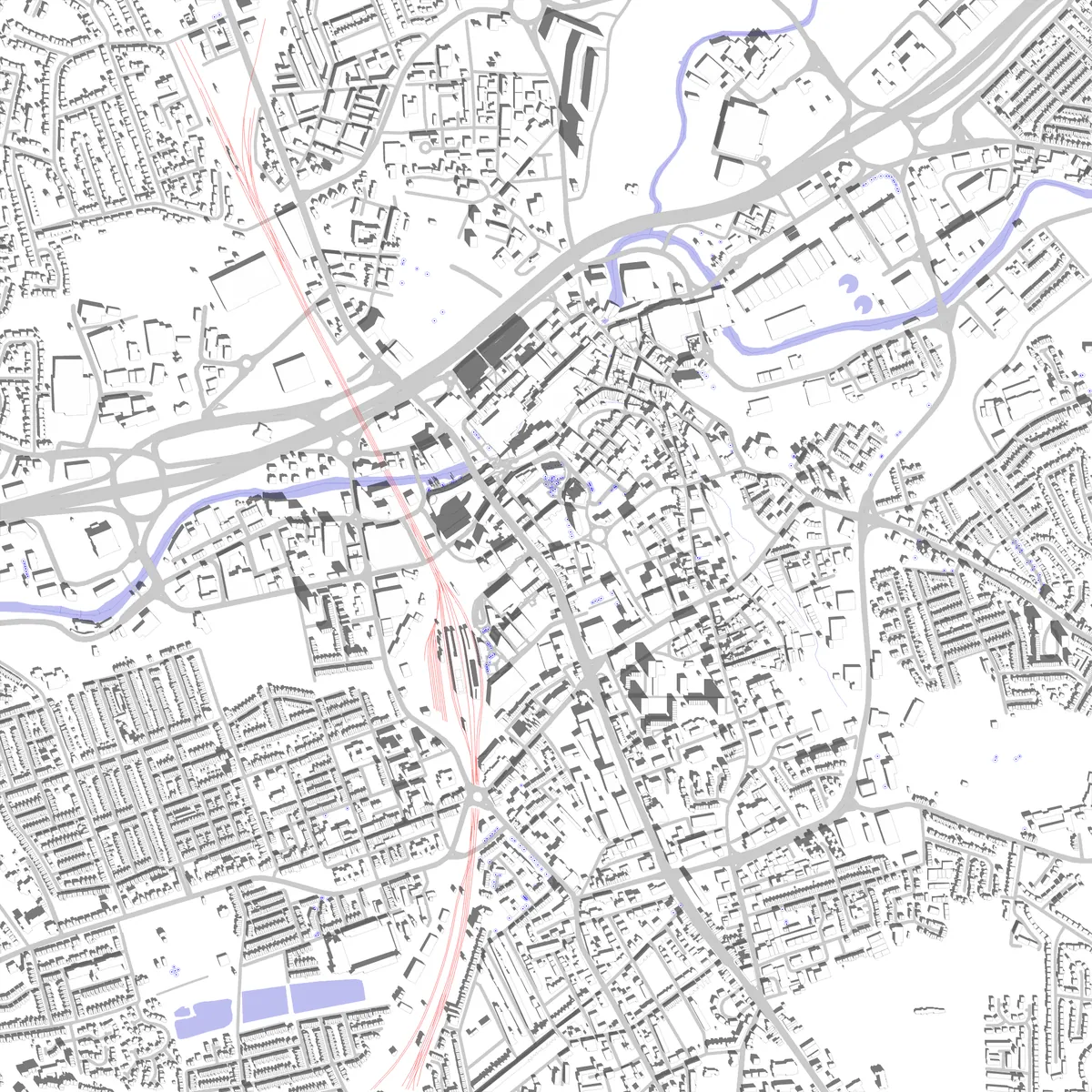 Stockport site plan (2.5 km)