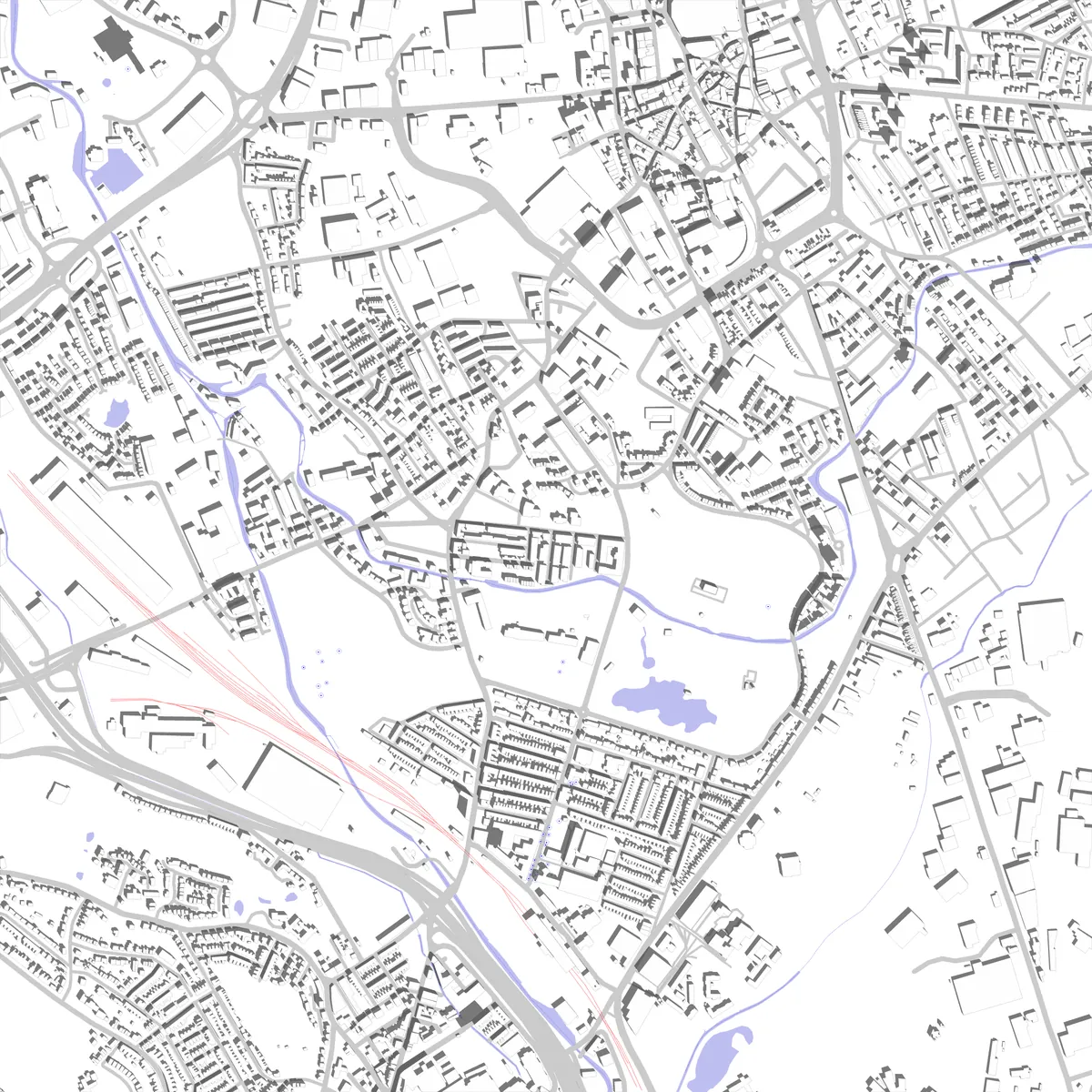 Stoke-on-Trent site plan (2.5 km)