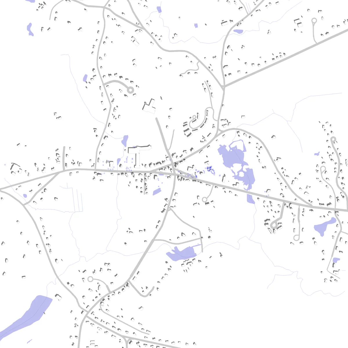 Stow site plan (2.5 km)