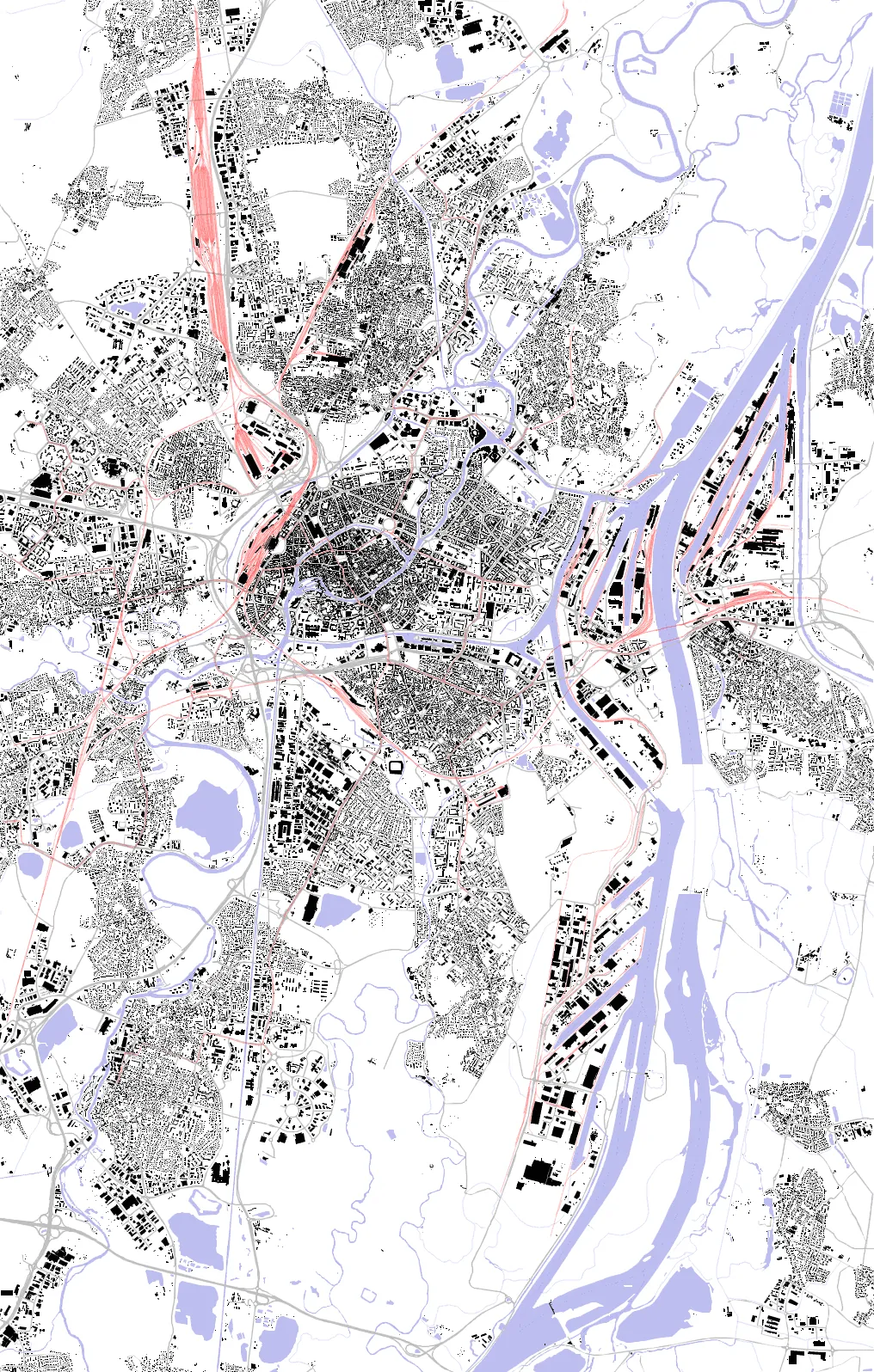 Strasbourg plan de masse