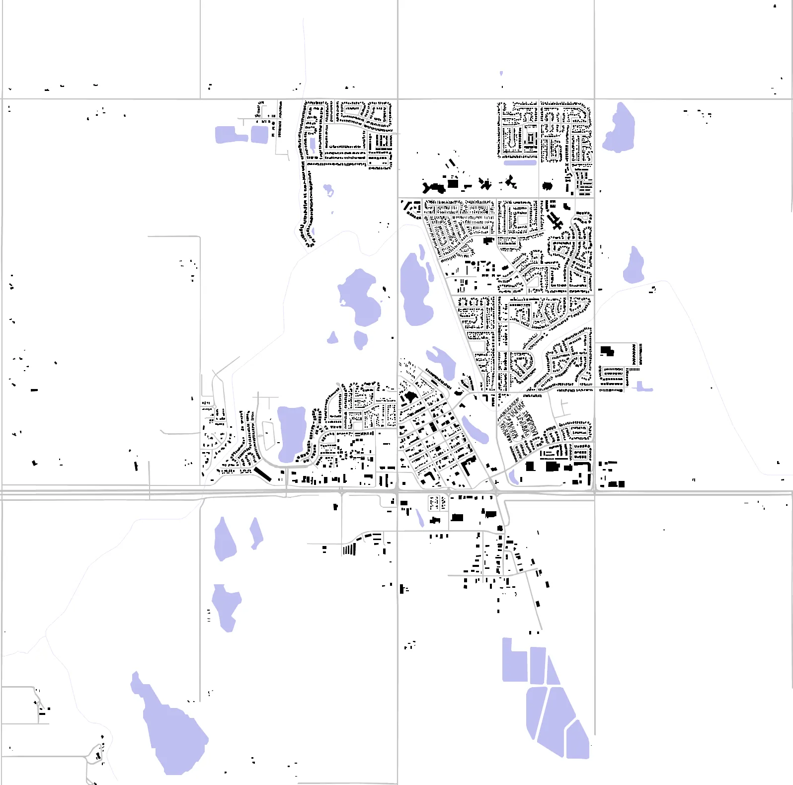 Strathmore figure ground plan