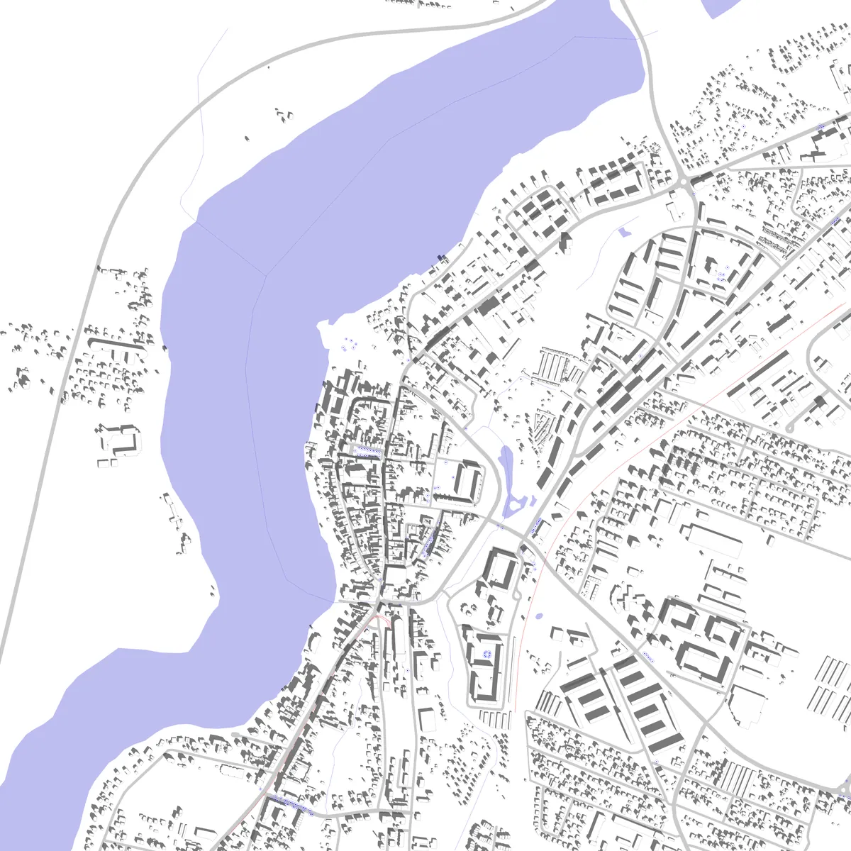 Strausberg site plan (2.5 km)