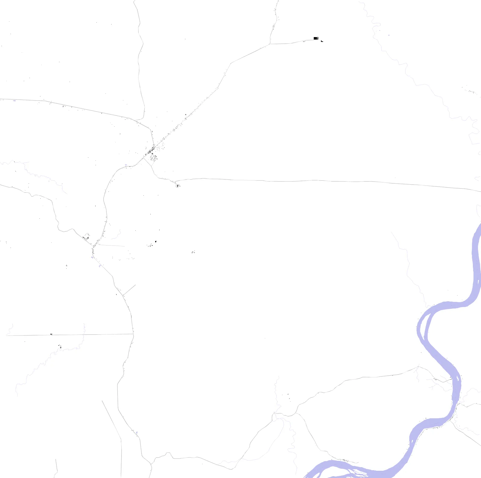 Stung Treng figure ground plan