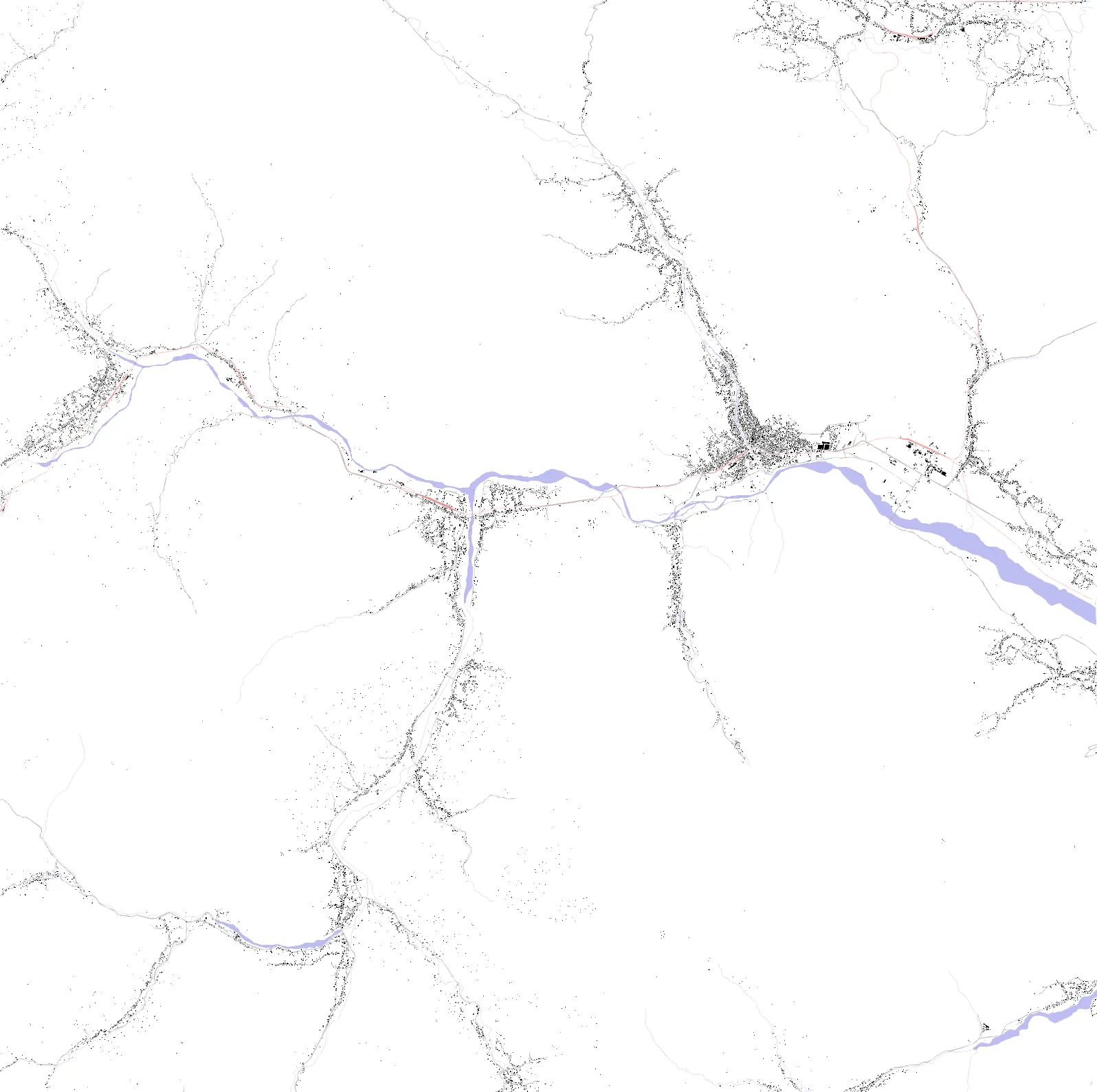 Suceava figure ground plan