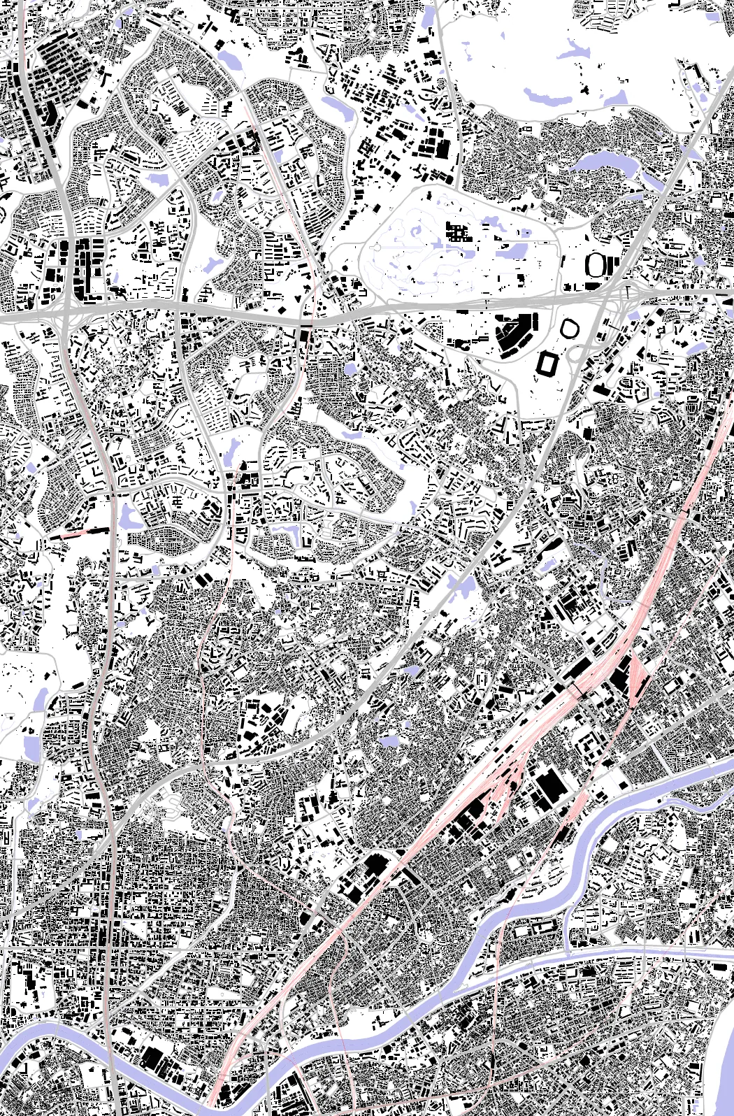 Suita figure ground plan