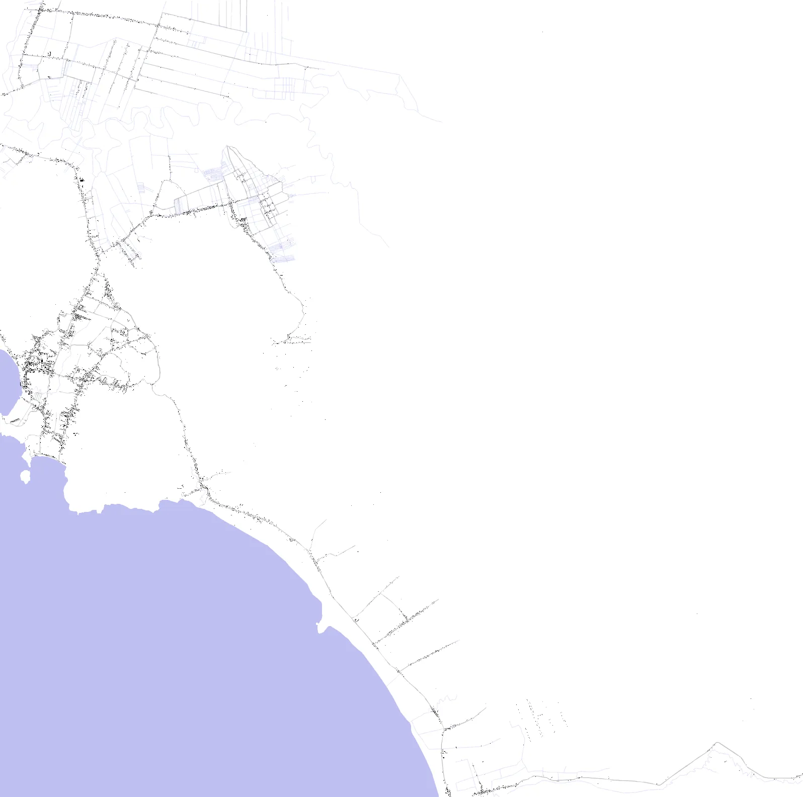 Sukadana figure ground plan