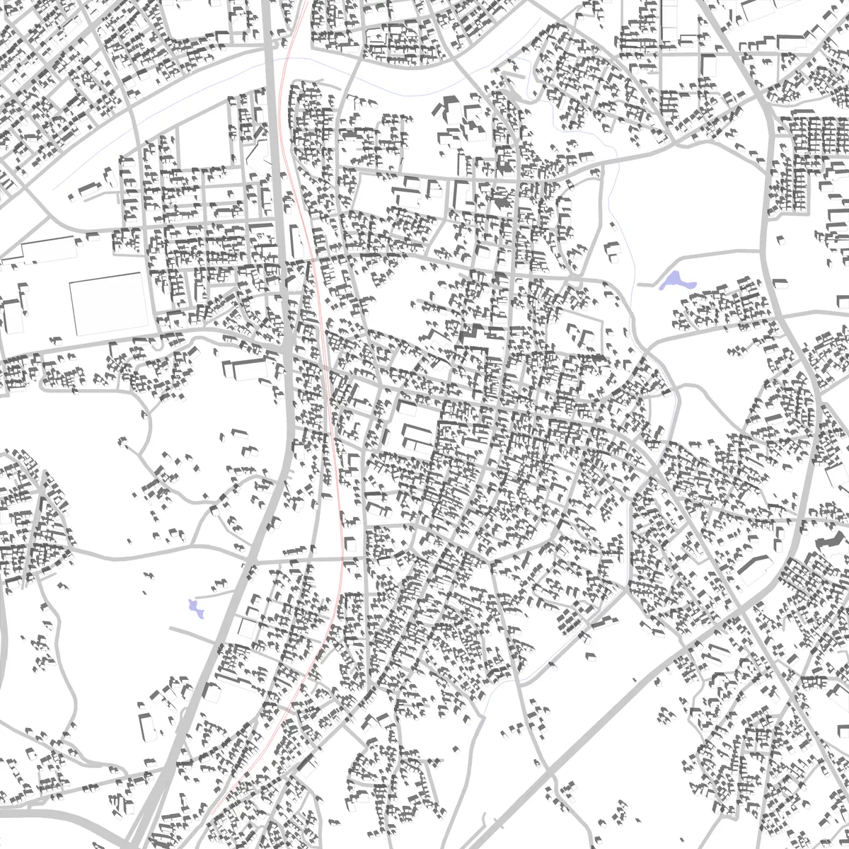 Sukagawa site plan (2.5 km)