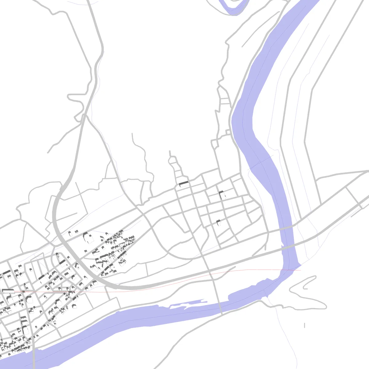 宿毛 敷地図 (2.5 km)