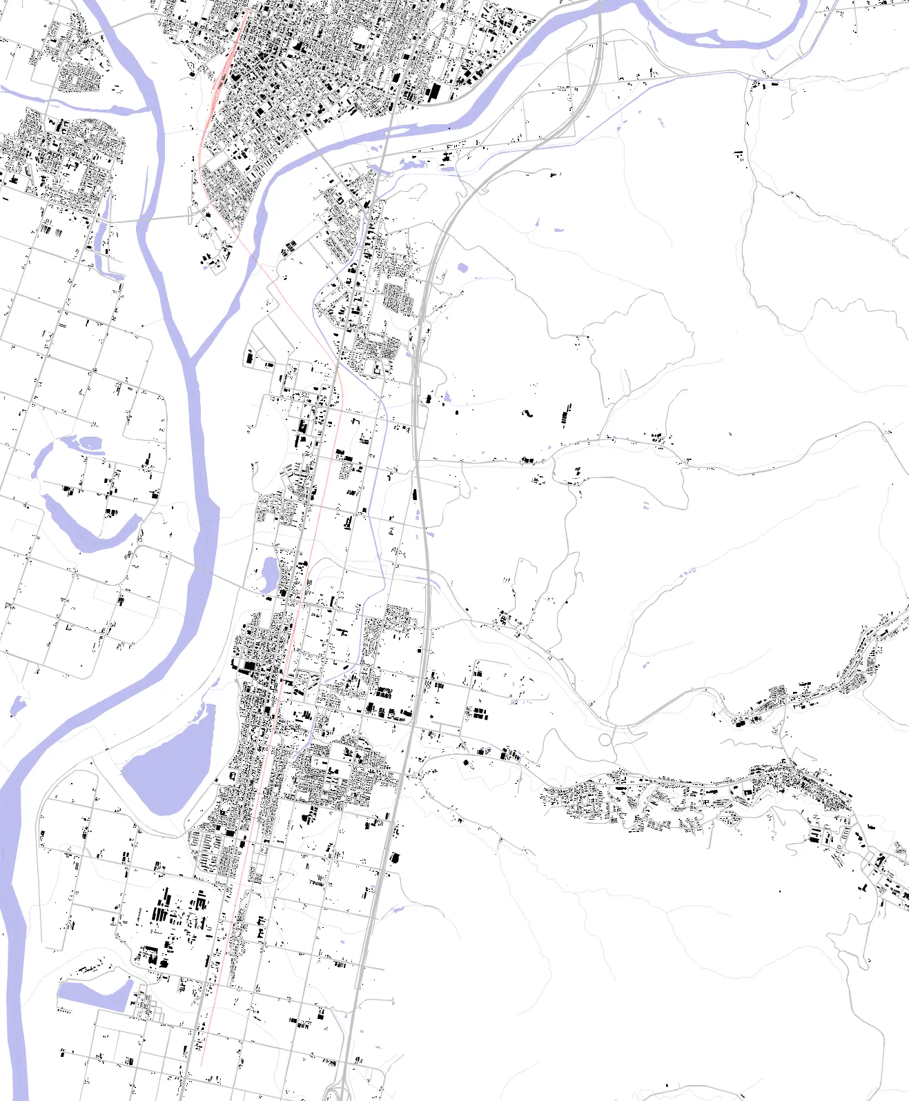 Sunagawa figure ground plan