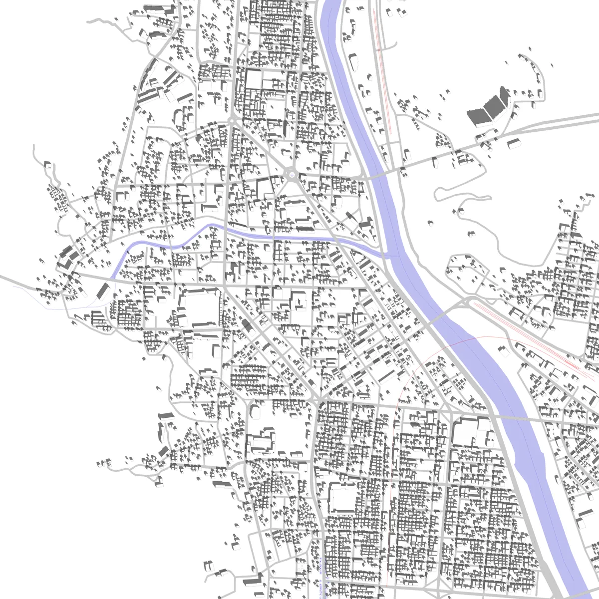 Suncheon site plan (2.5 km)