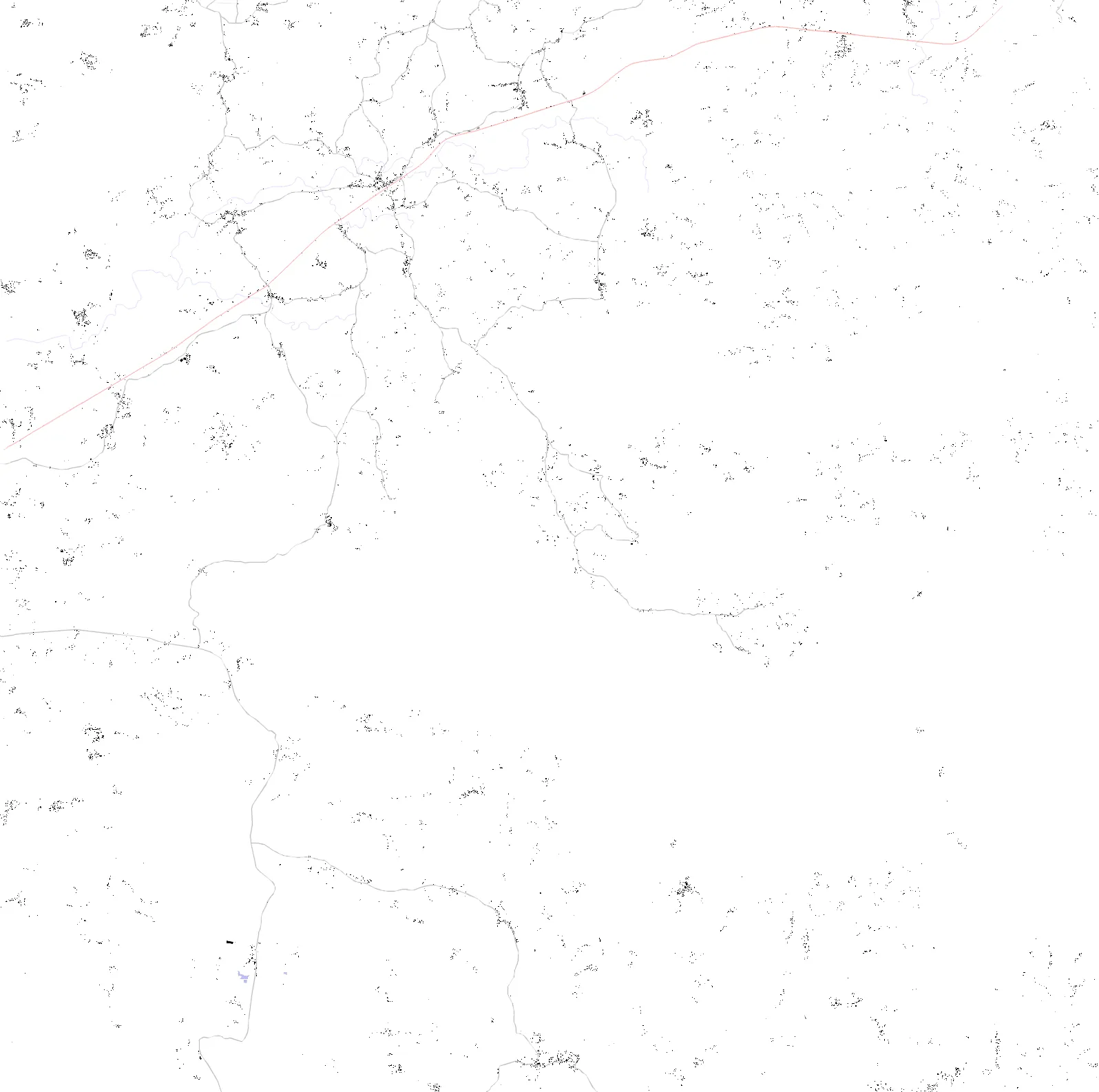 Sundargarh figure ground plan