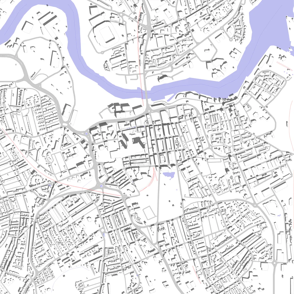 Sunderland site plan (2.5 km)
