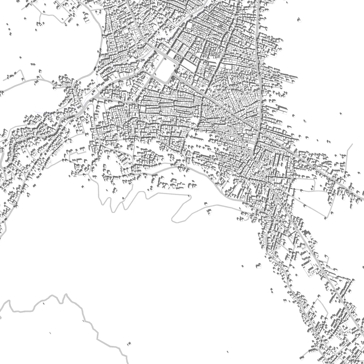 Sungai Penuh site plan (2.5 km)