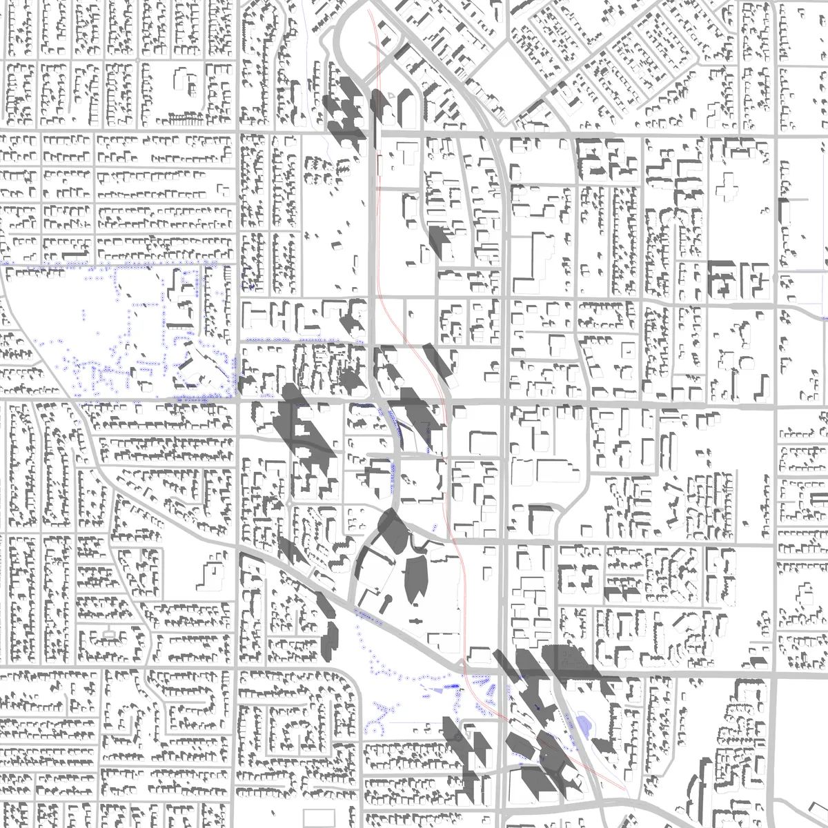 Surrey site plan (2.5 km)