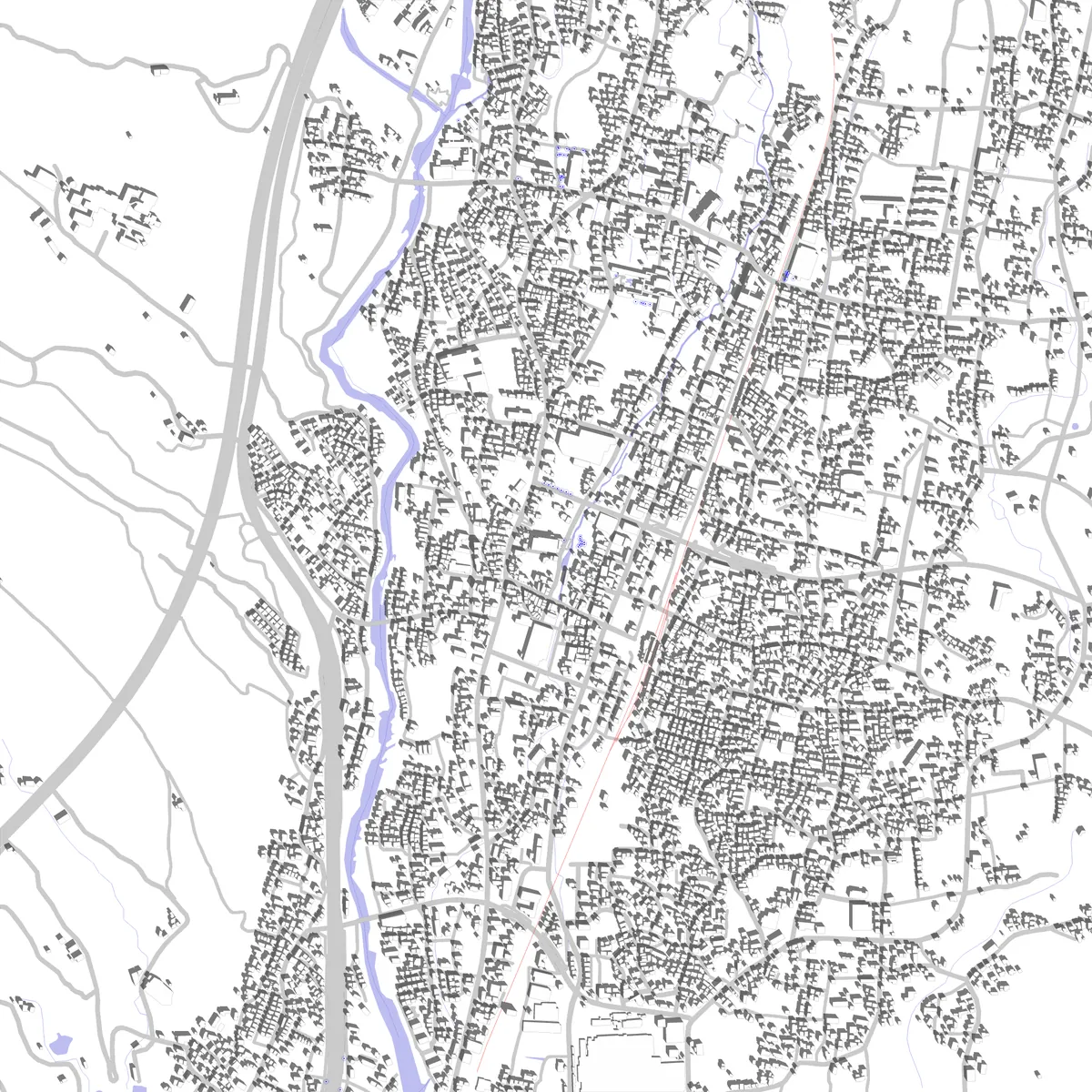 Susono site plan (2.5 km)