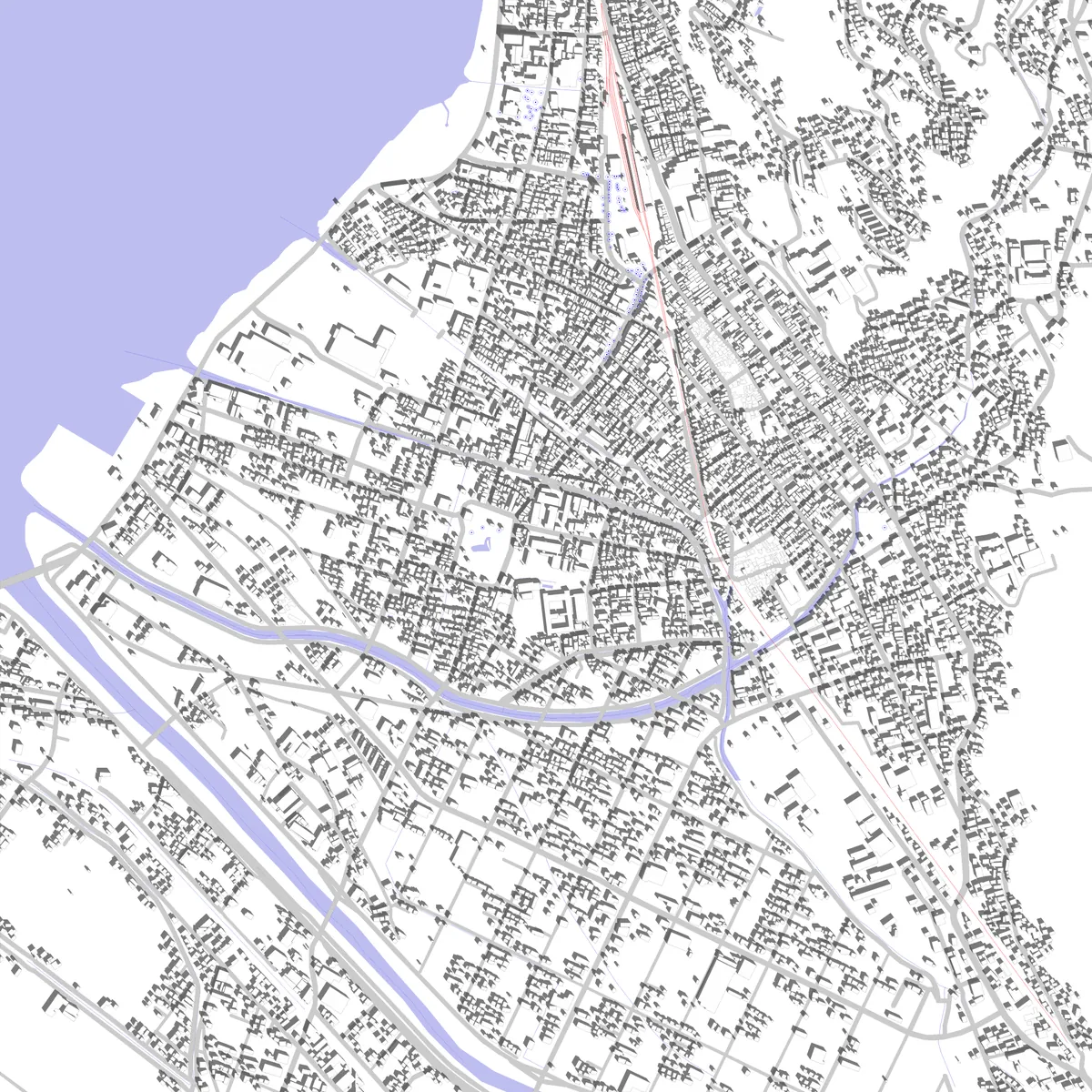 Suwa site plan (2.5 km)
