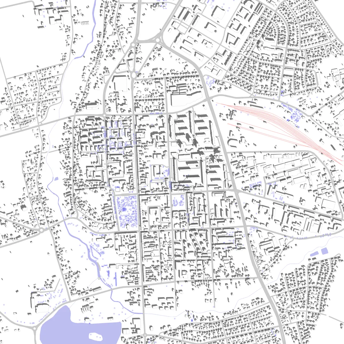 Suwałki site plan (2.5 km)