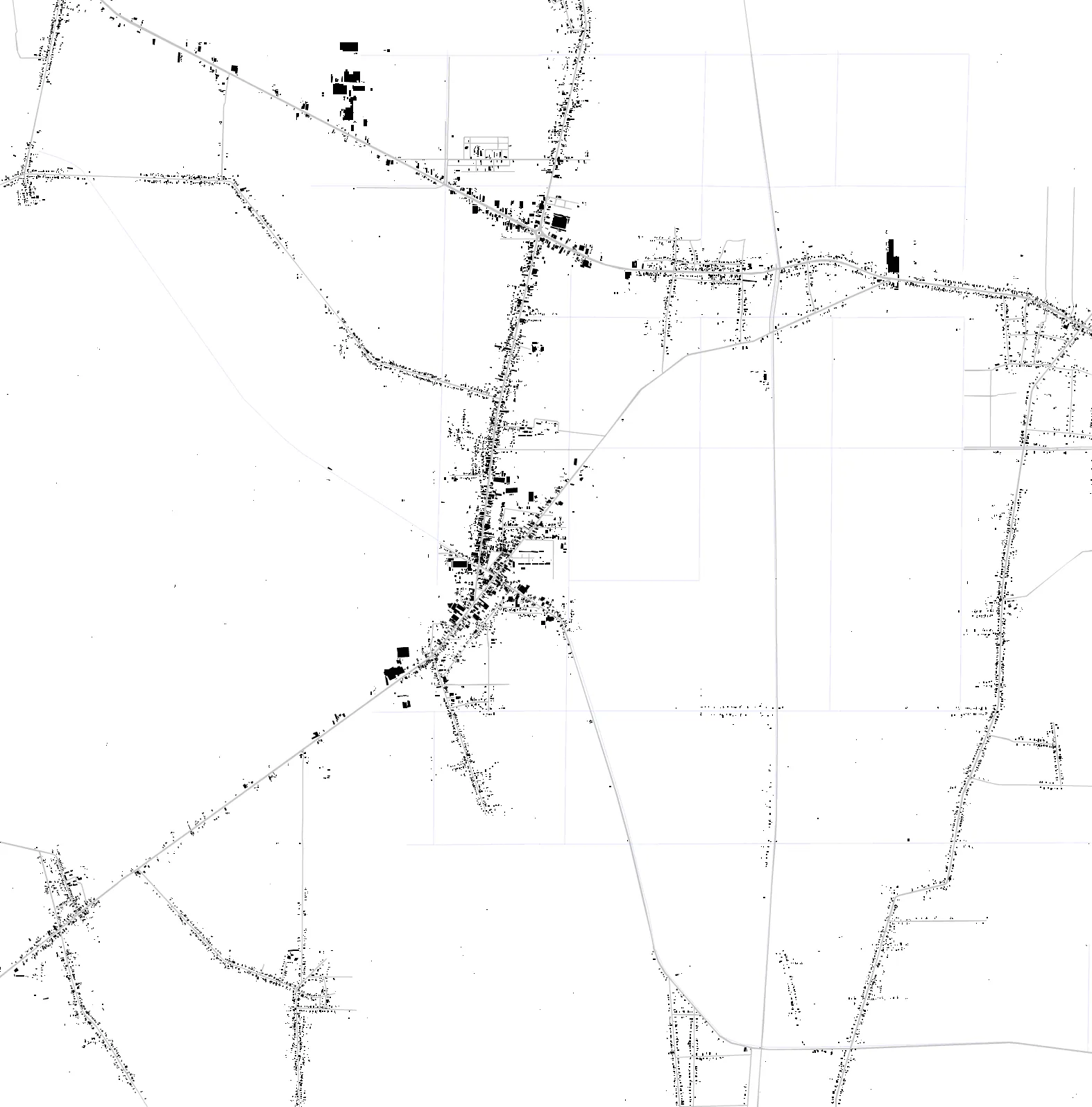 Svay Antor figure ground plan