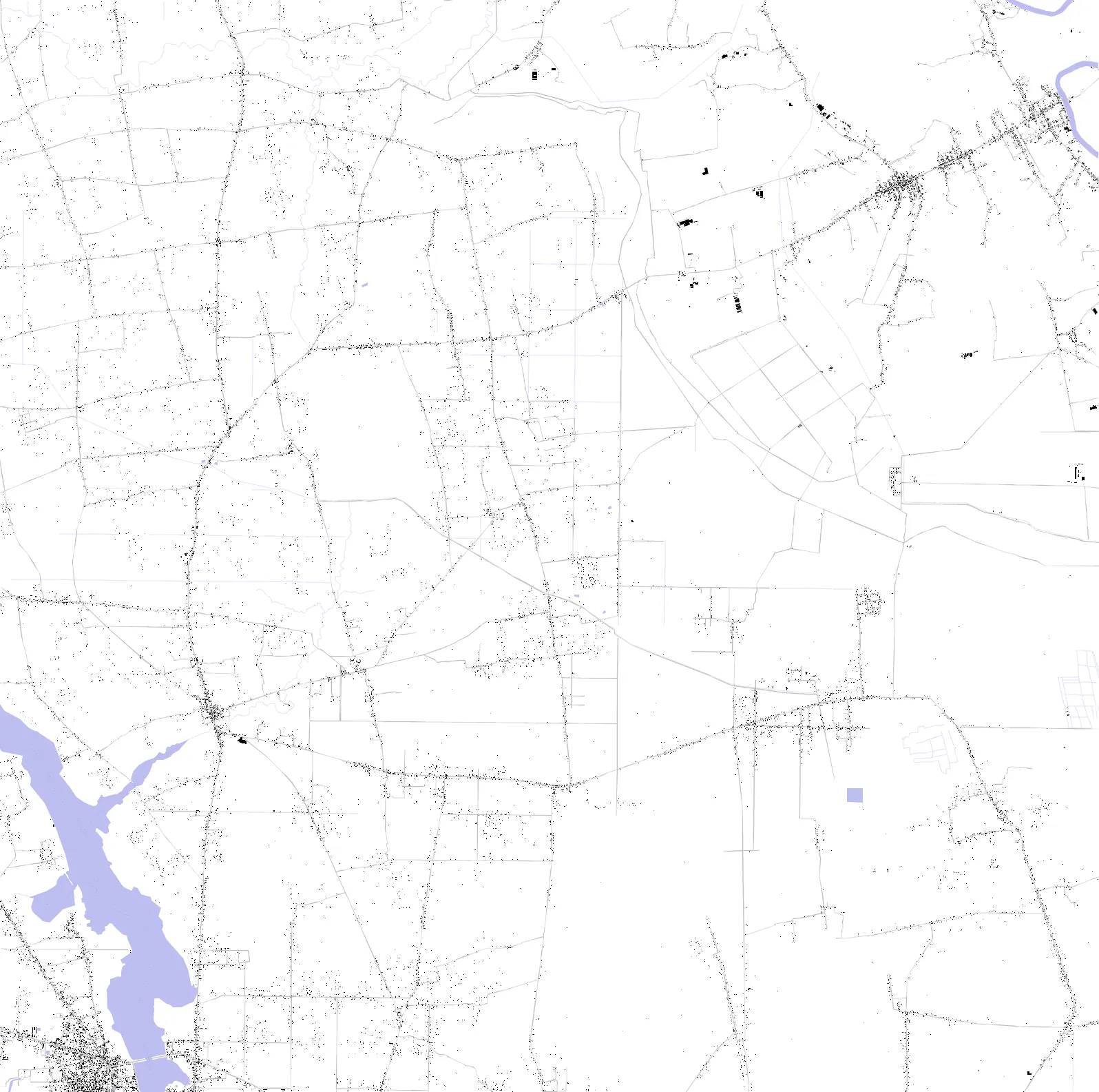 Svay Rieng figure ground plan