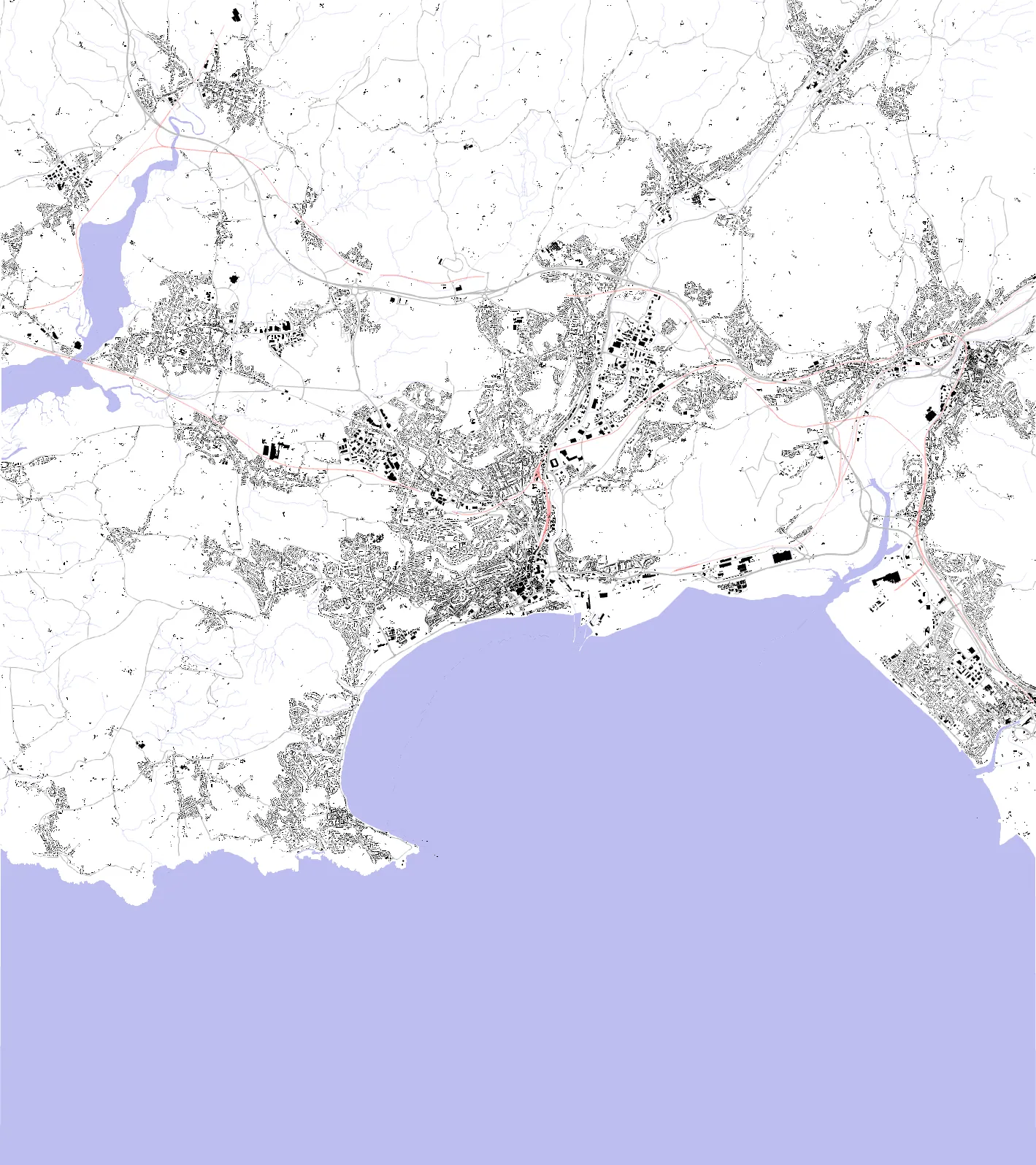 Swansea figure ground plan