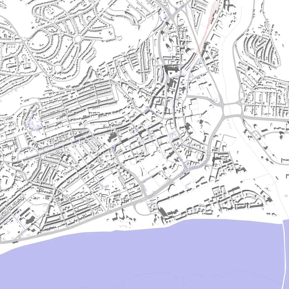 Swansea site plan (2.5 km)