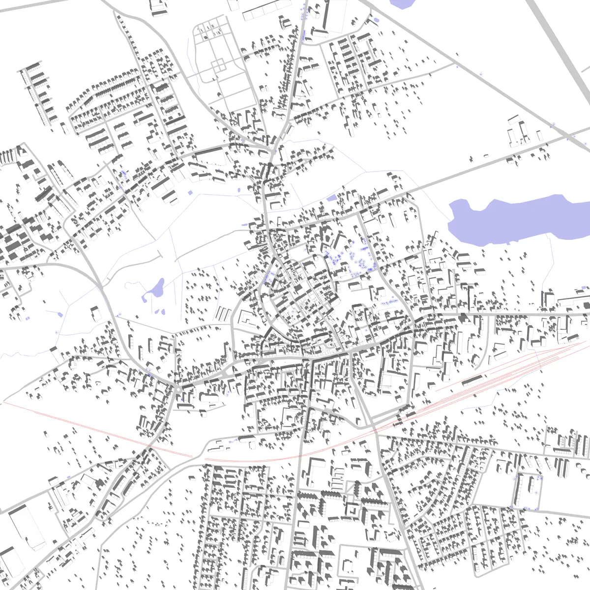 Świebodzin site plan (2.5 km)