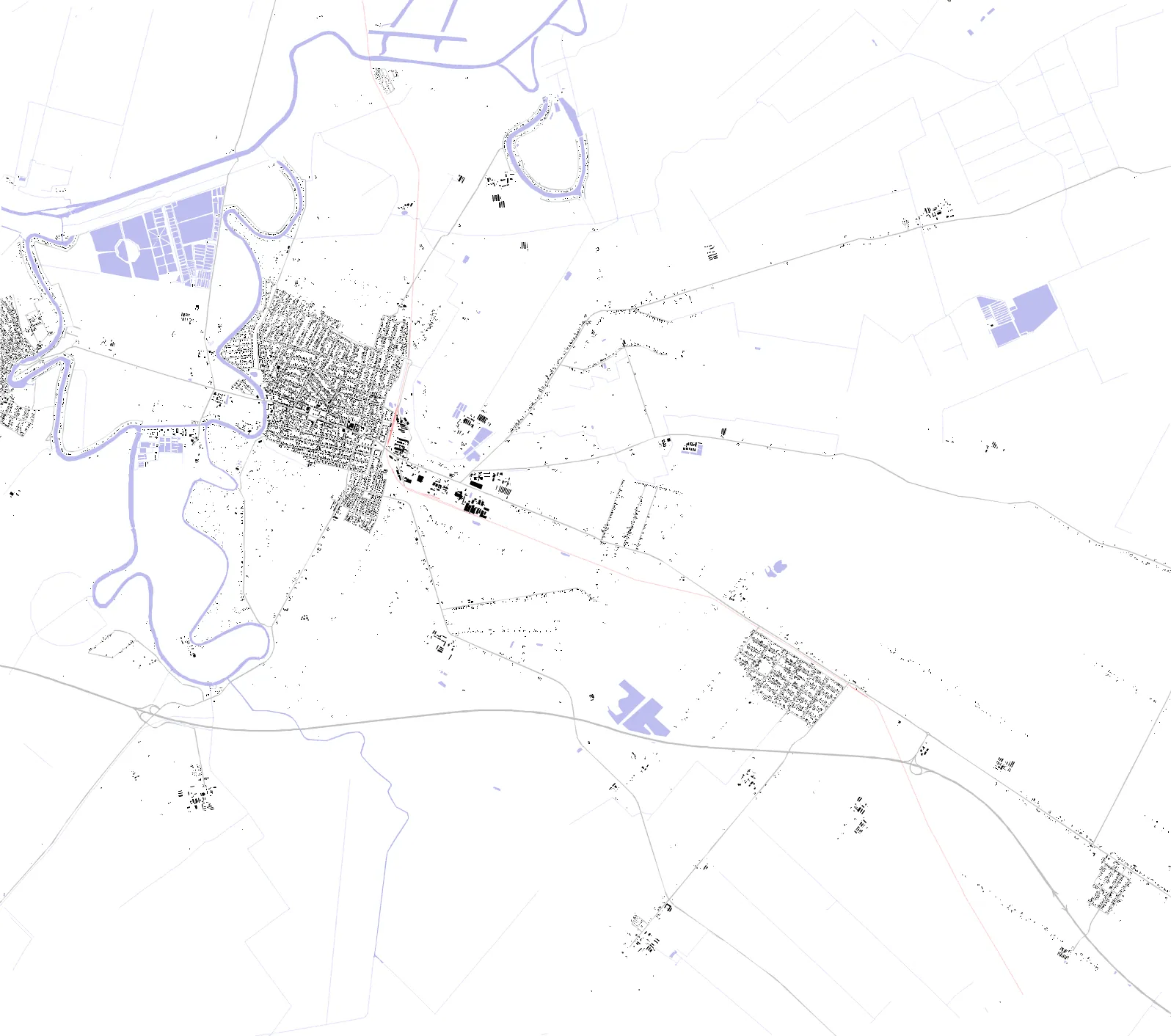 Szarvas figure ground plan