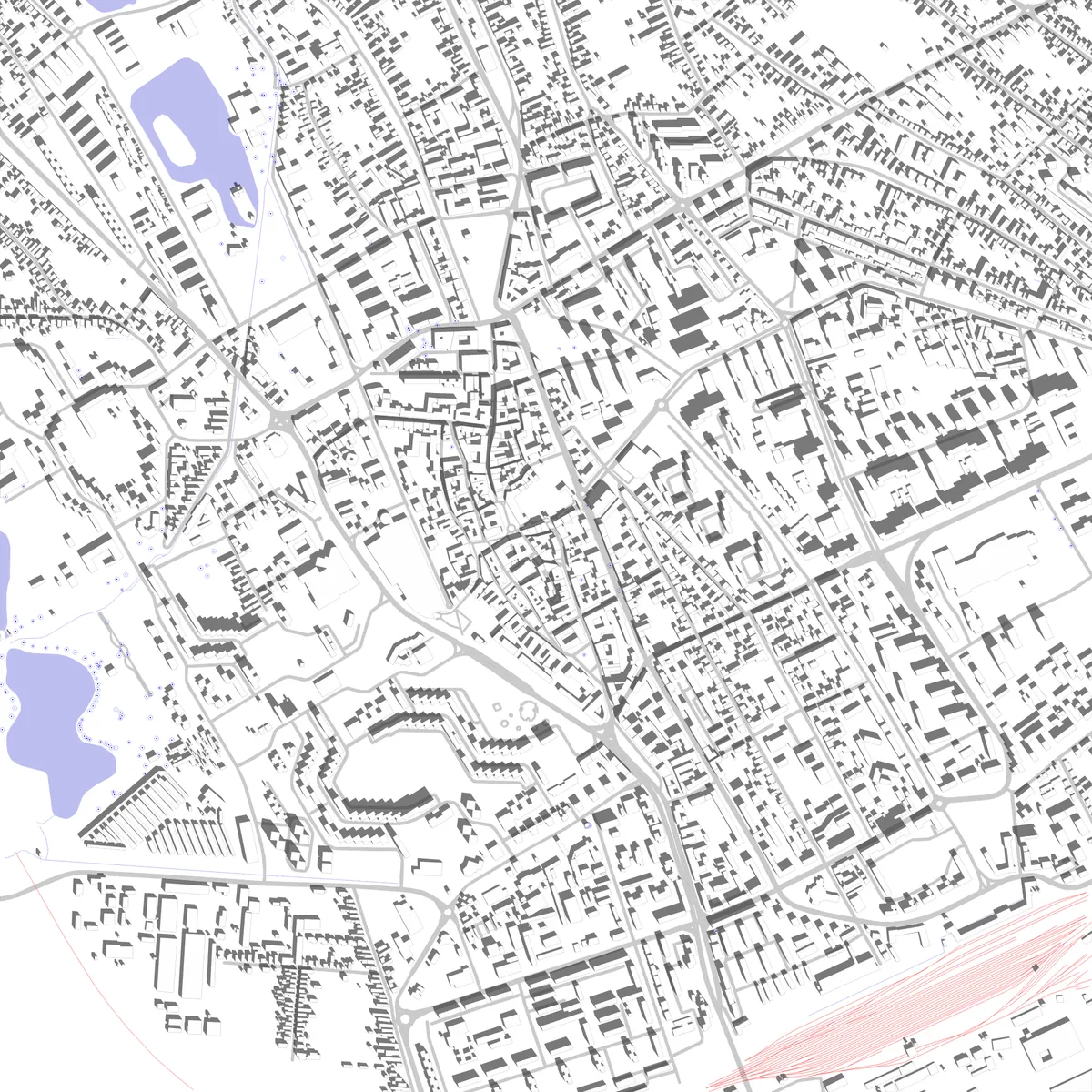 Székesfehérvár site plan (2,5 km)