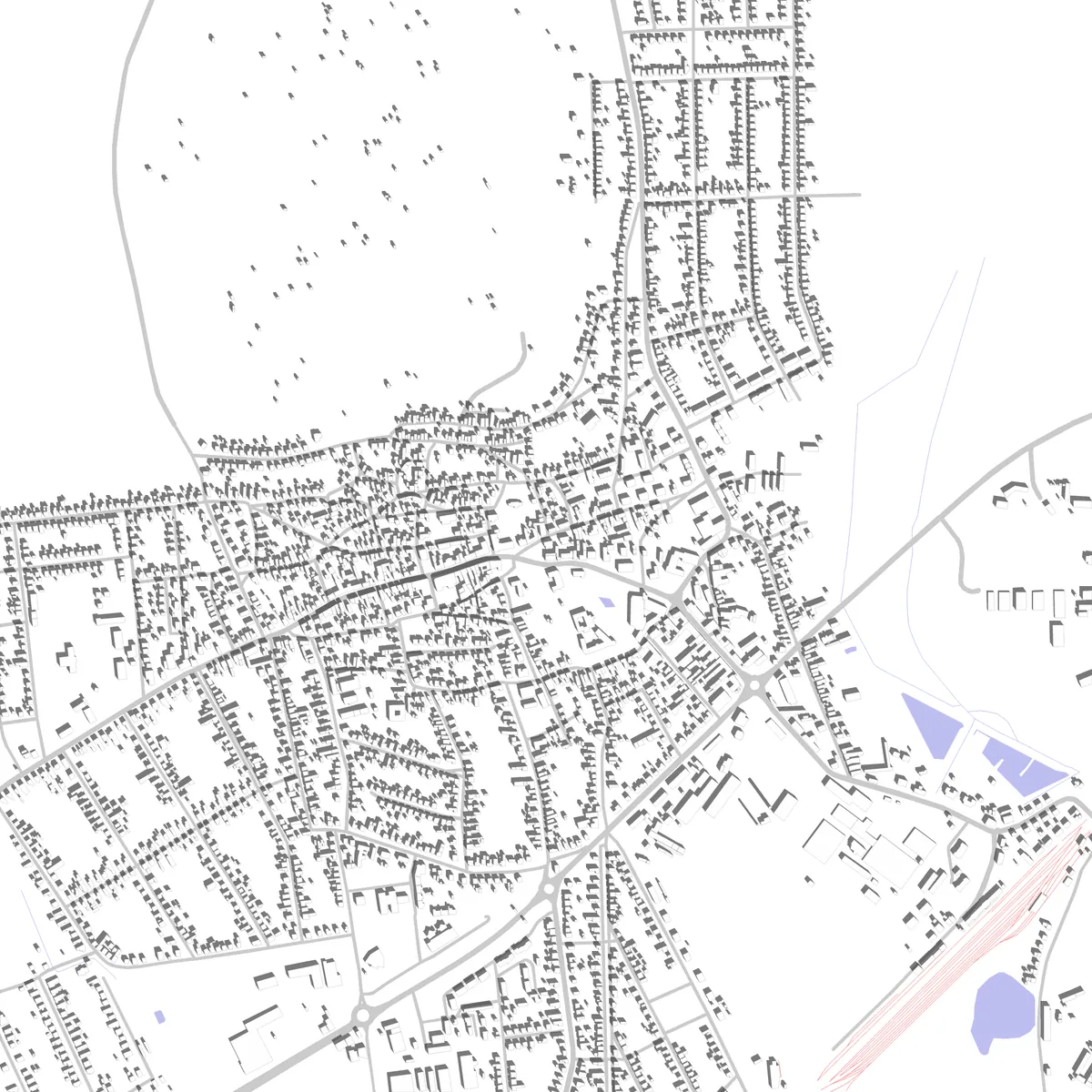 Szerencs site plan (2.5 km)