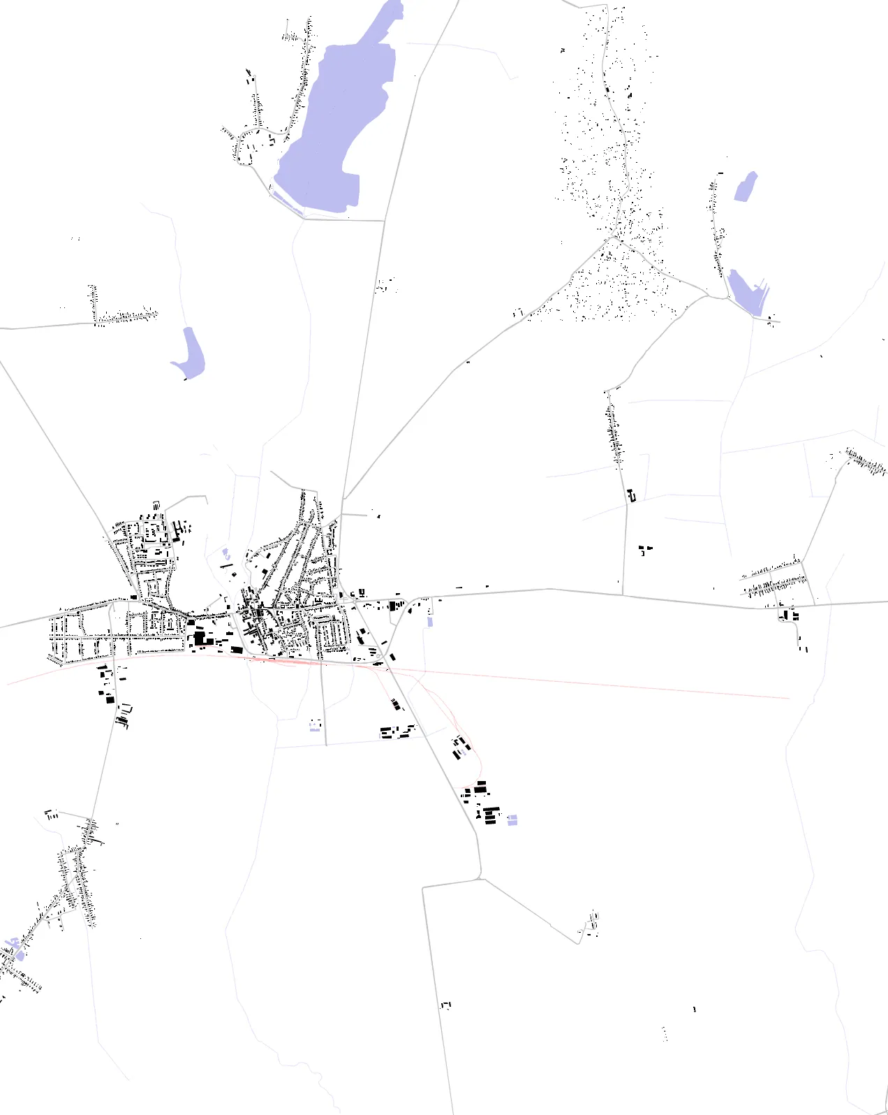 Szigetvár figure ground plan