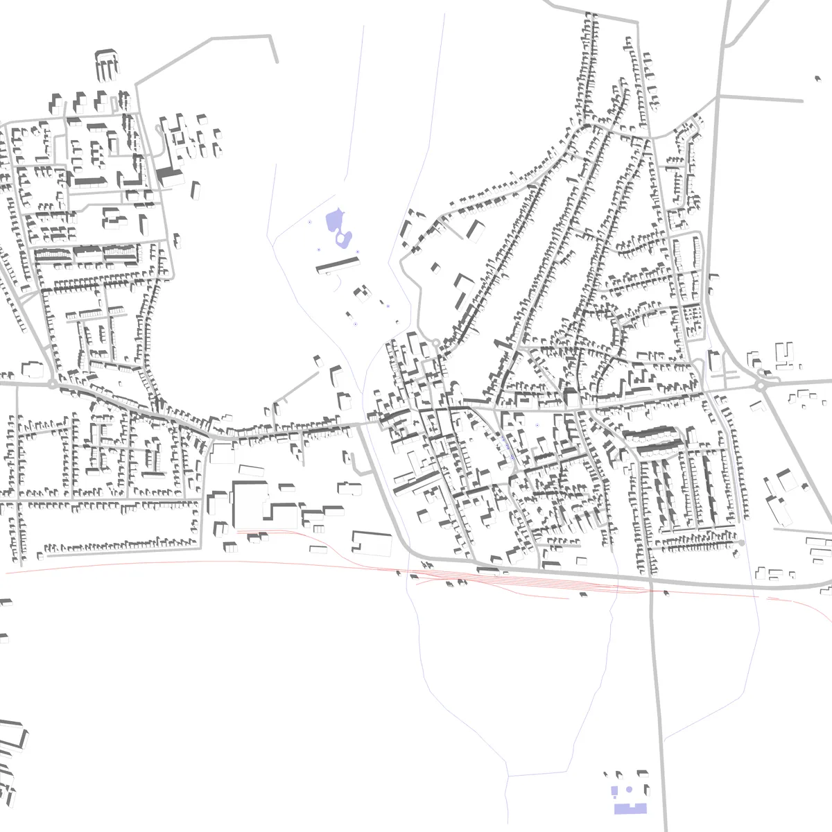 Szigetvár site plan (2,5 km)
