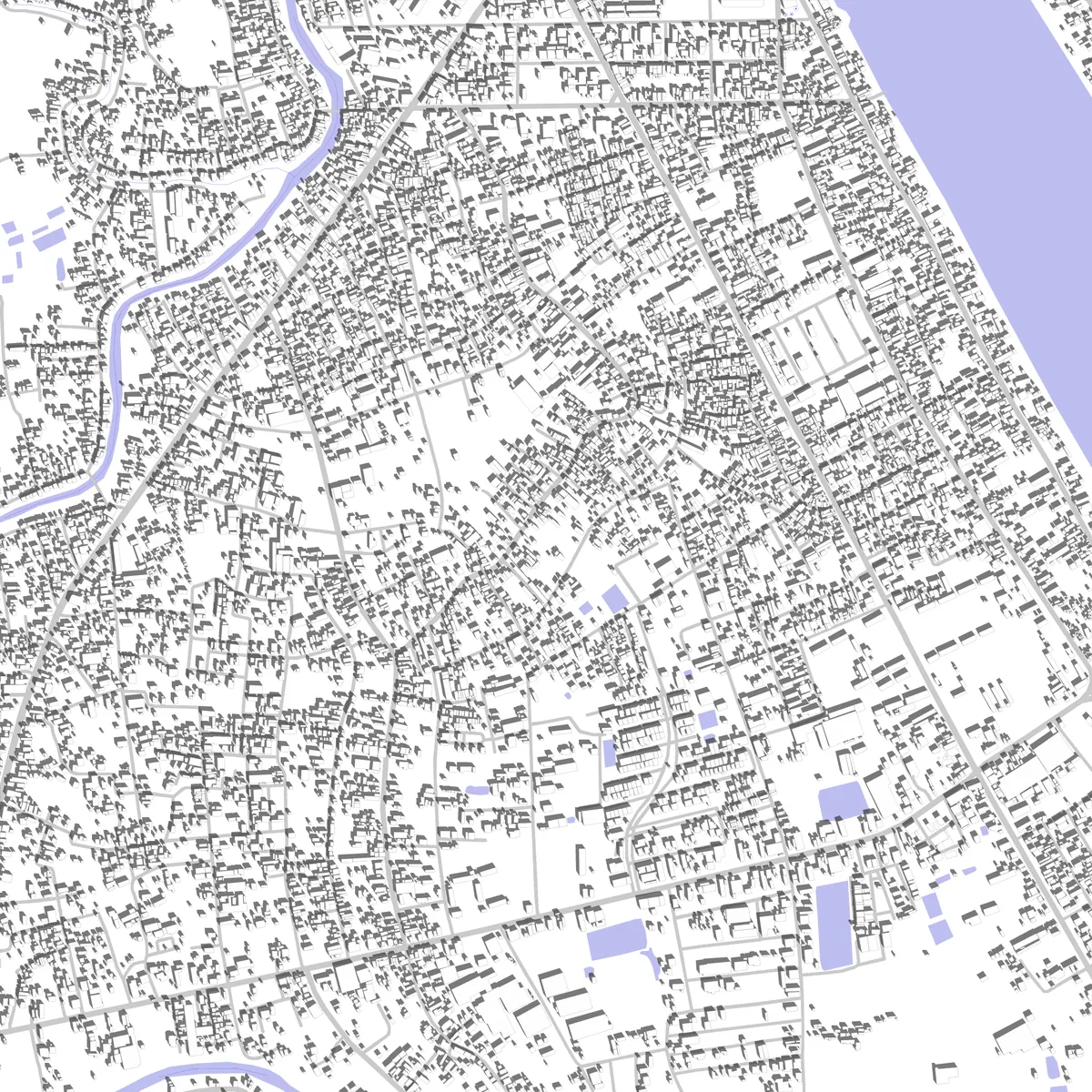 Ta Khmau site plan (2.5 km)